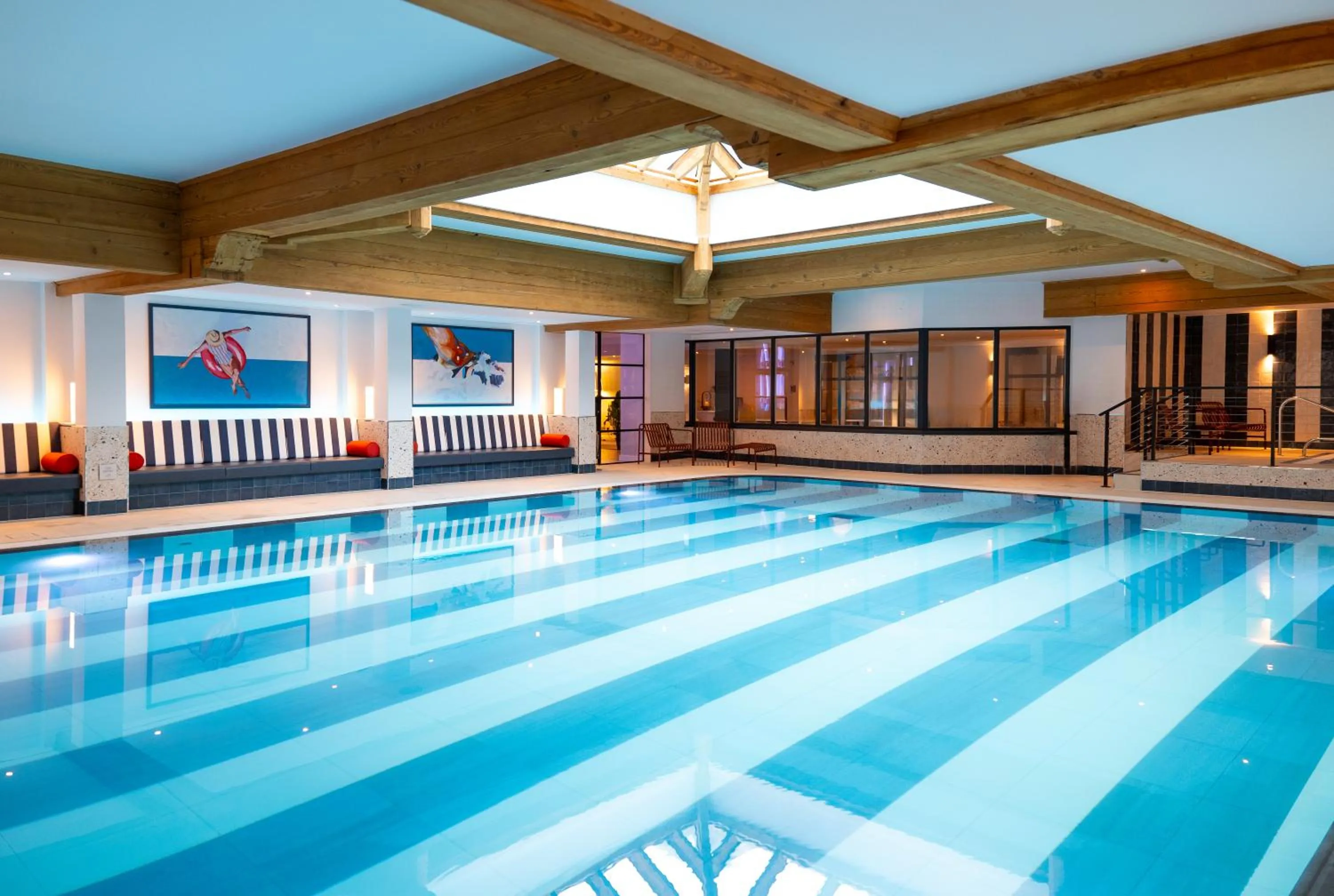 Swimming pool in Solent Hotel and Spa