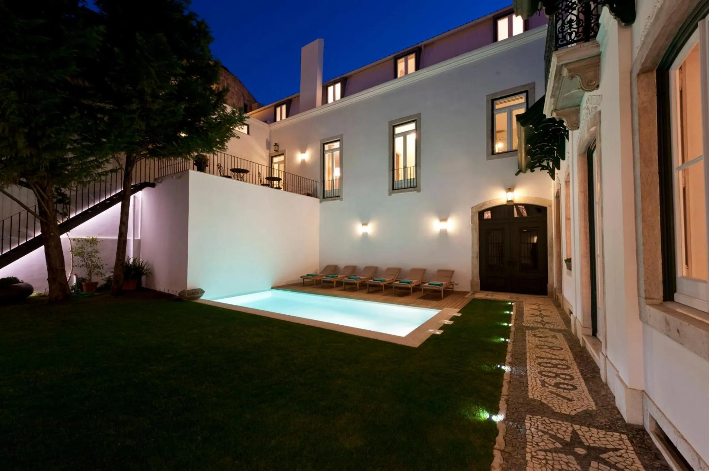 Facade/entrance in Casa Balthazar