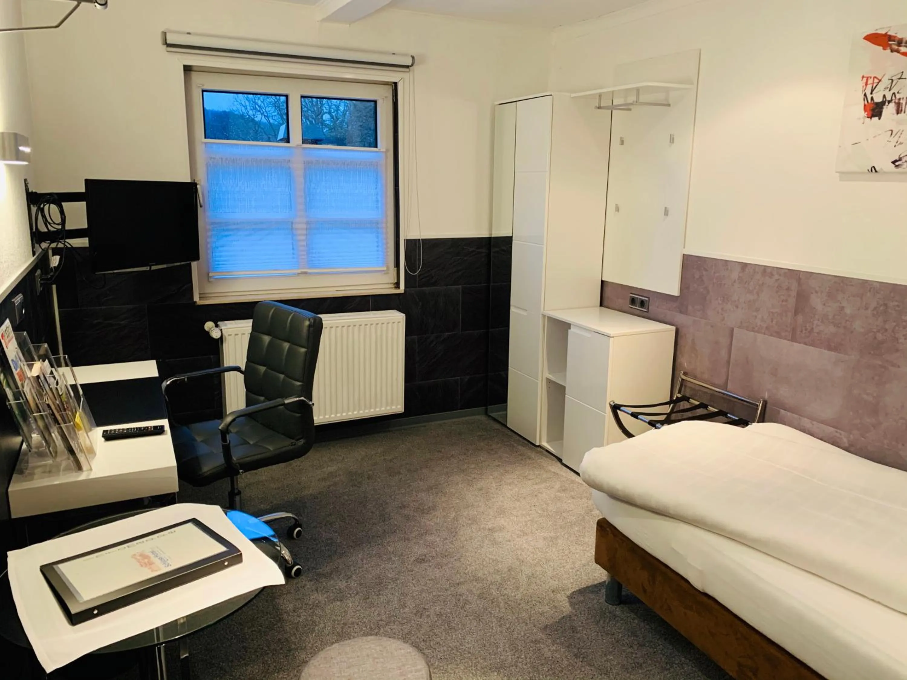 Bed in Schlosshotel Landstuhl