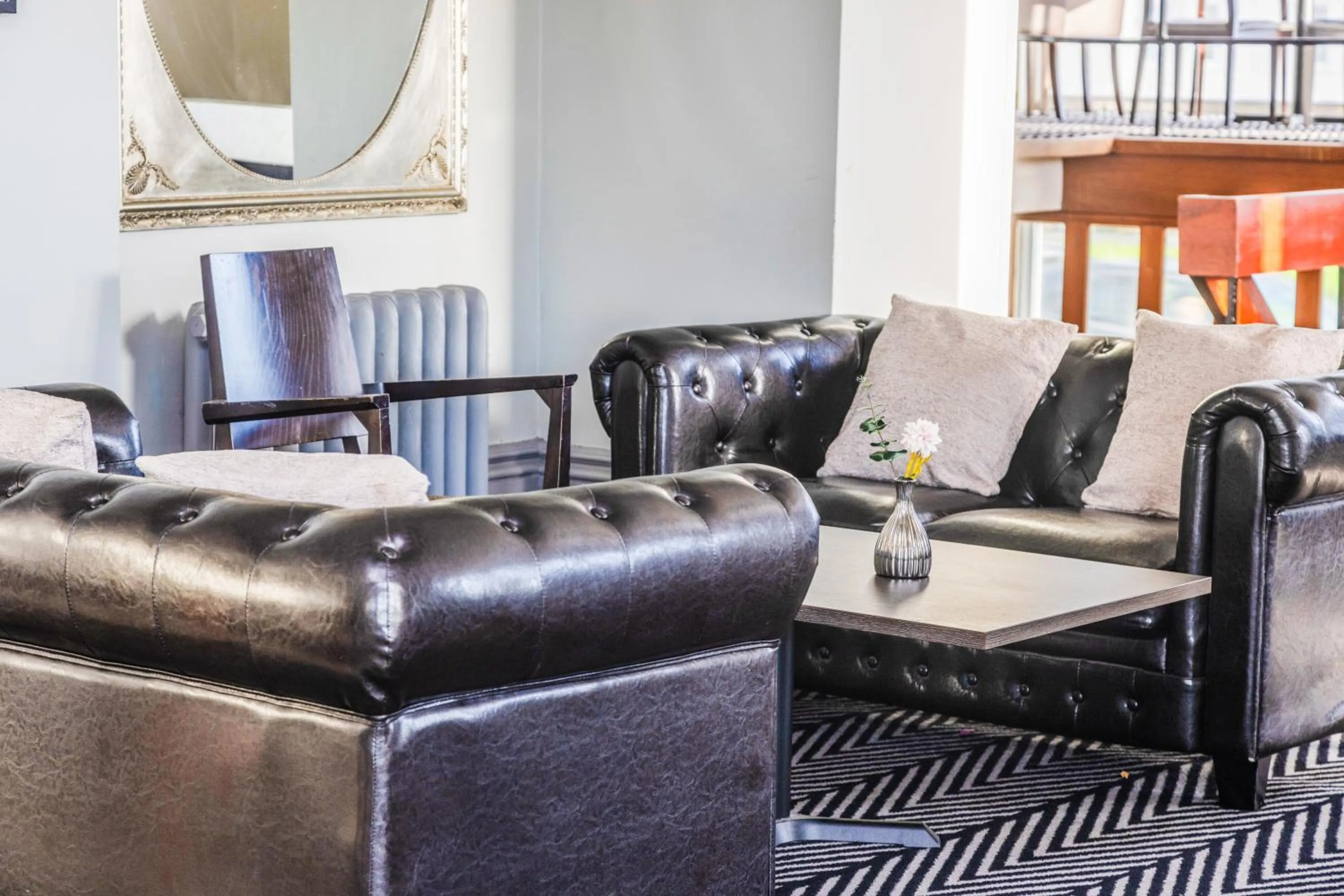 Seating area in Citrus Hotel Eastbourne by Compass Hospitality