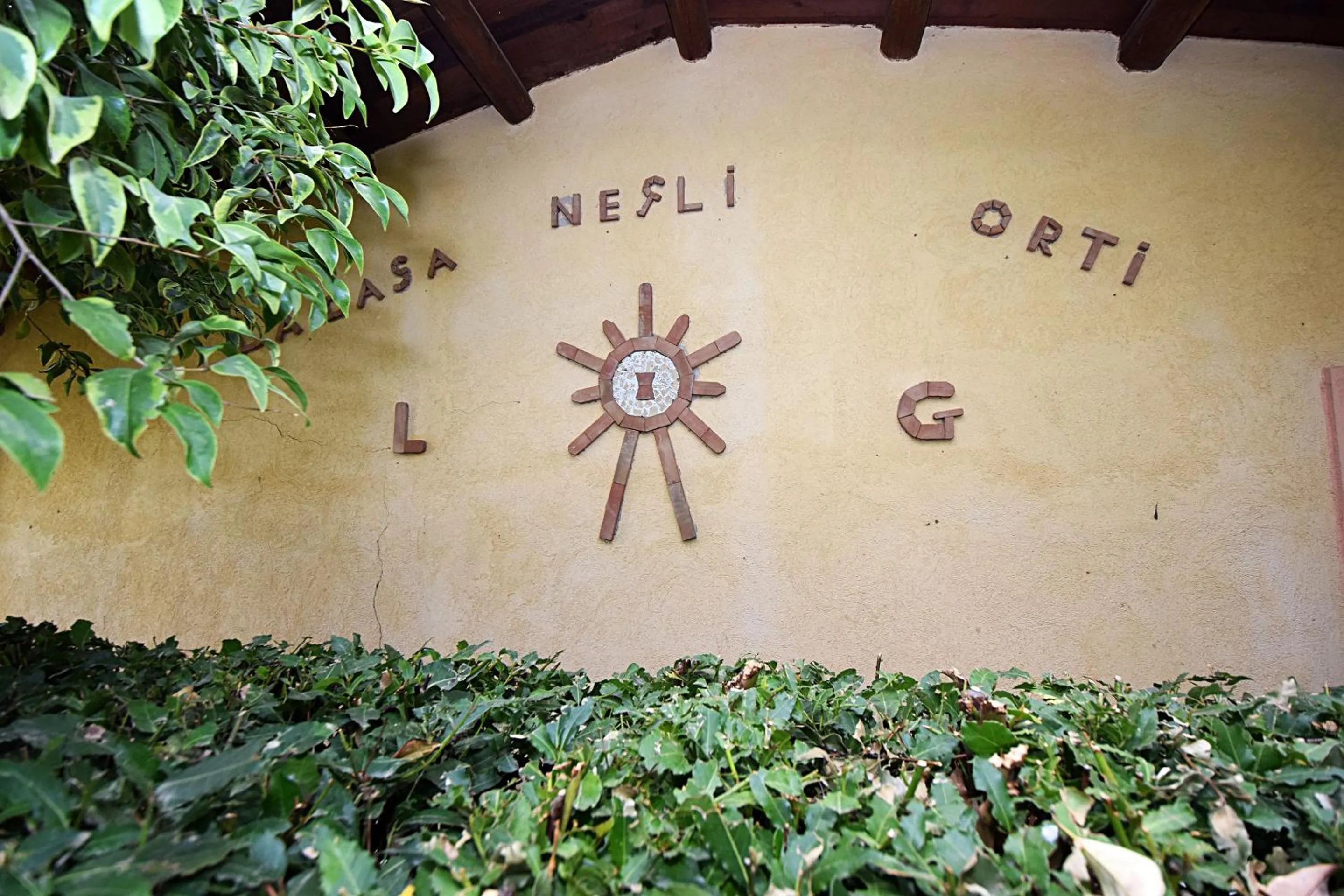 Decorative detail in Giucalem La Casa Negli Orti