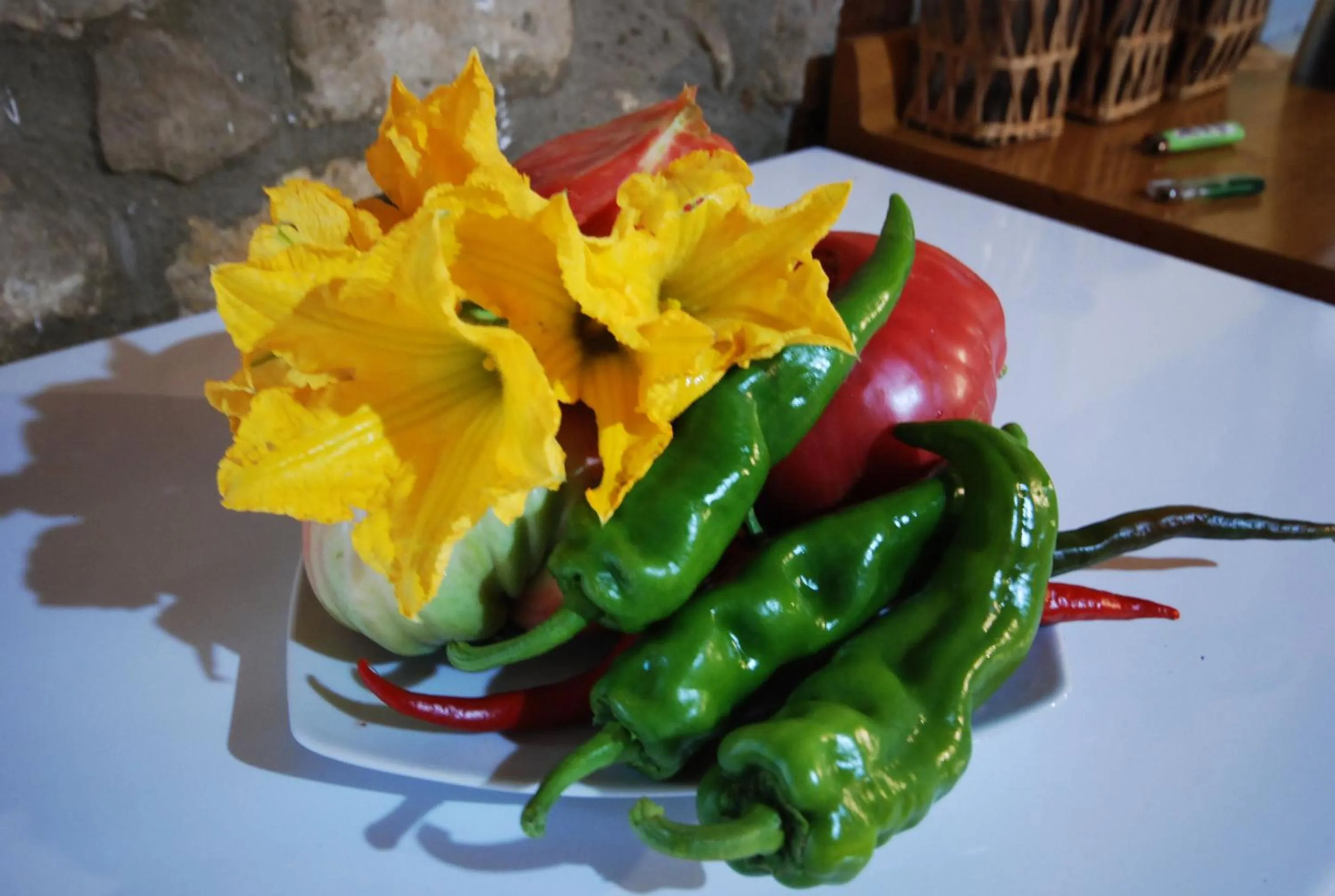 Food and drinks in Giucalem La Casa Negli Orti