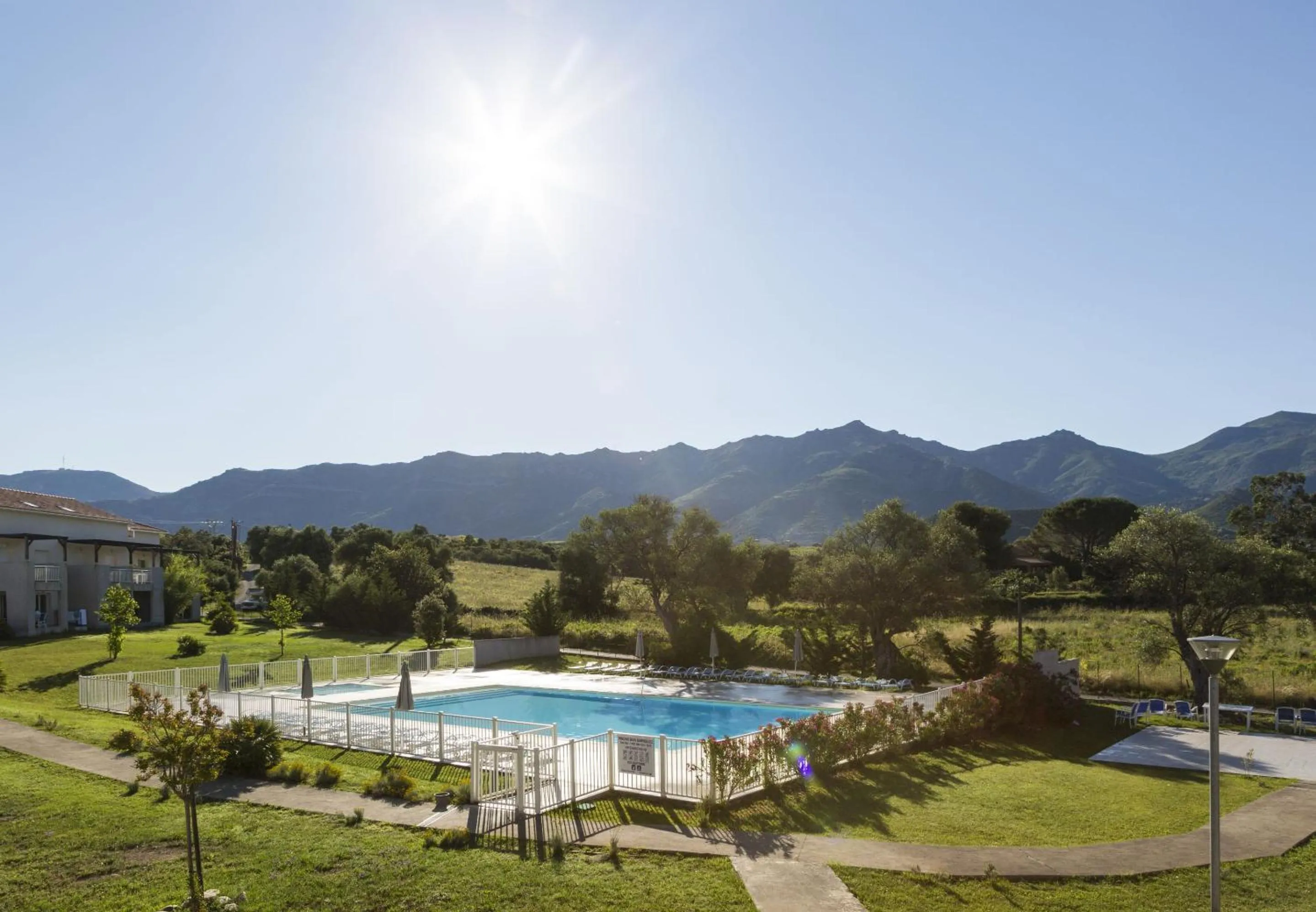 Swimming pool in Résidence Odalys Casa d'Orinaju