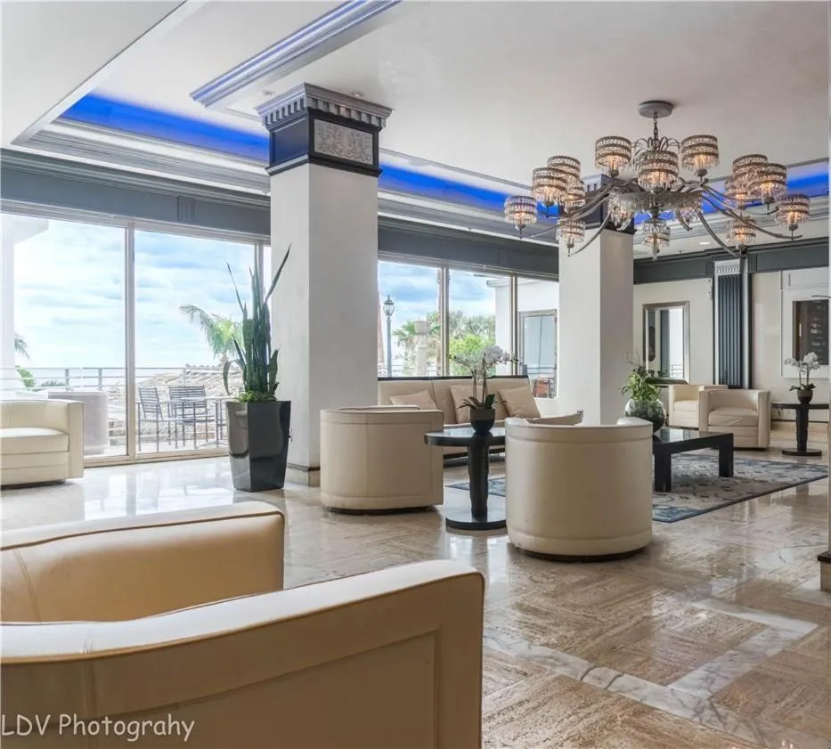 Lobby or reception in Oceanview on SAND located in Ocean Manor Resort Fort Lauderdale Beach 2 bed 2 bath spacious corner unit partial ocean view