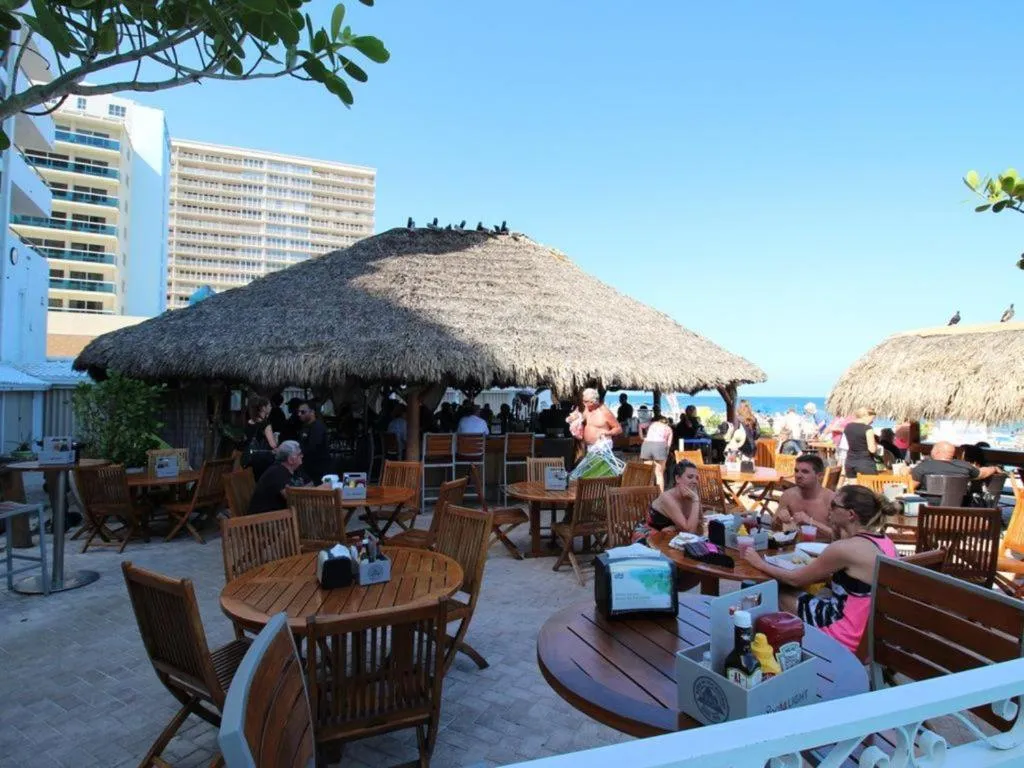 Restaurant/places to eat in Oceanview on SAND located in Ocean Manor Resort Fort Lauderdale Beach 2 bed 2 bath spacious corner unit partial ocean view