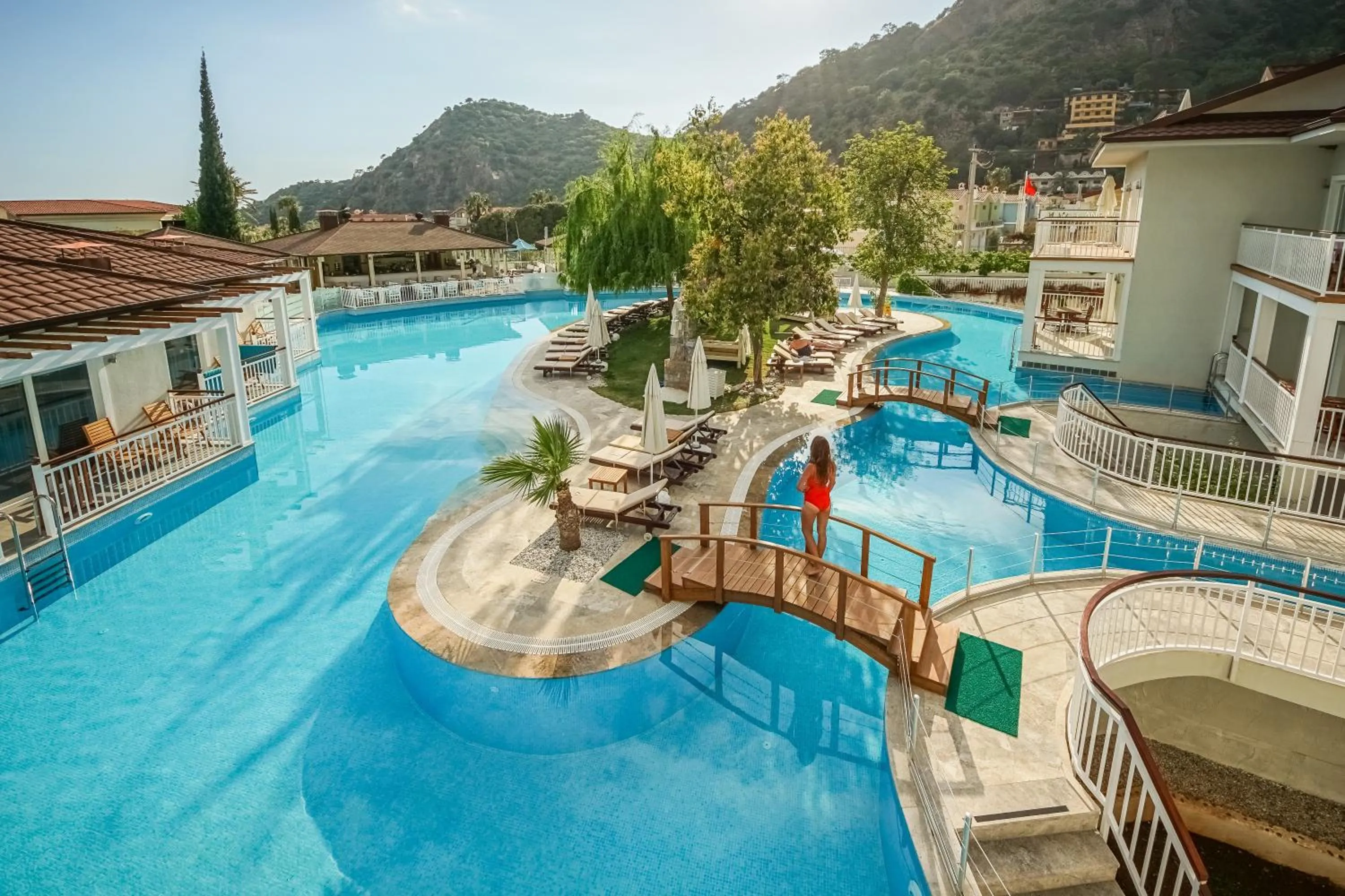 Swimming pool in Mozaik Hotel