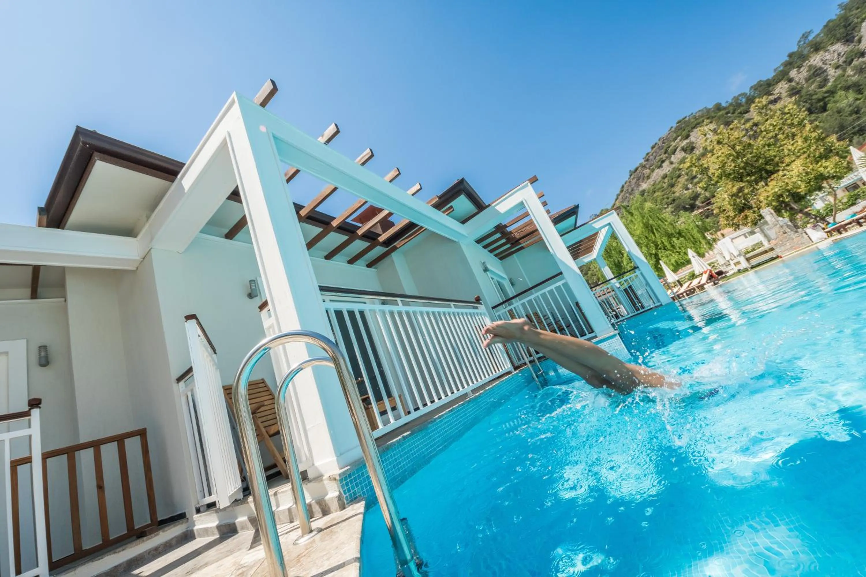 Swimming pool in Mozaik Hotel