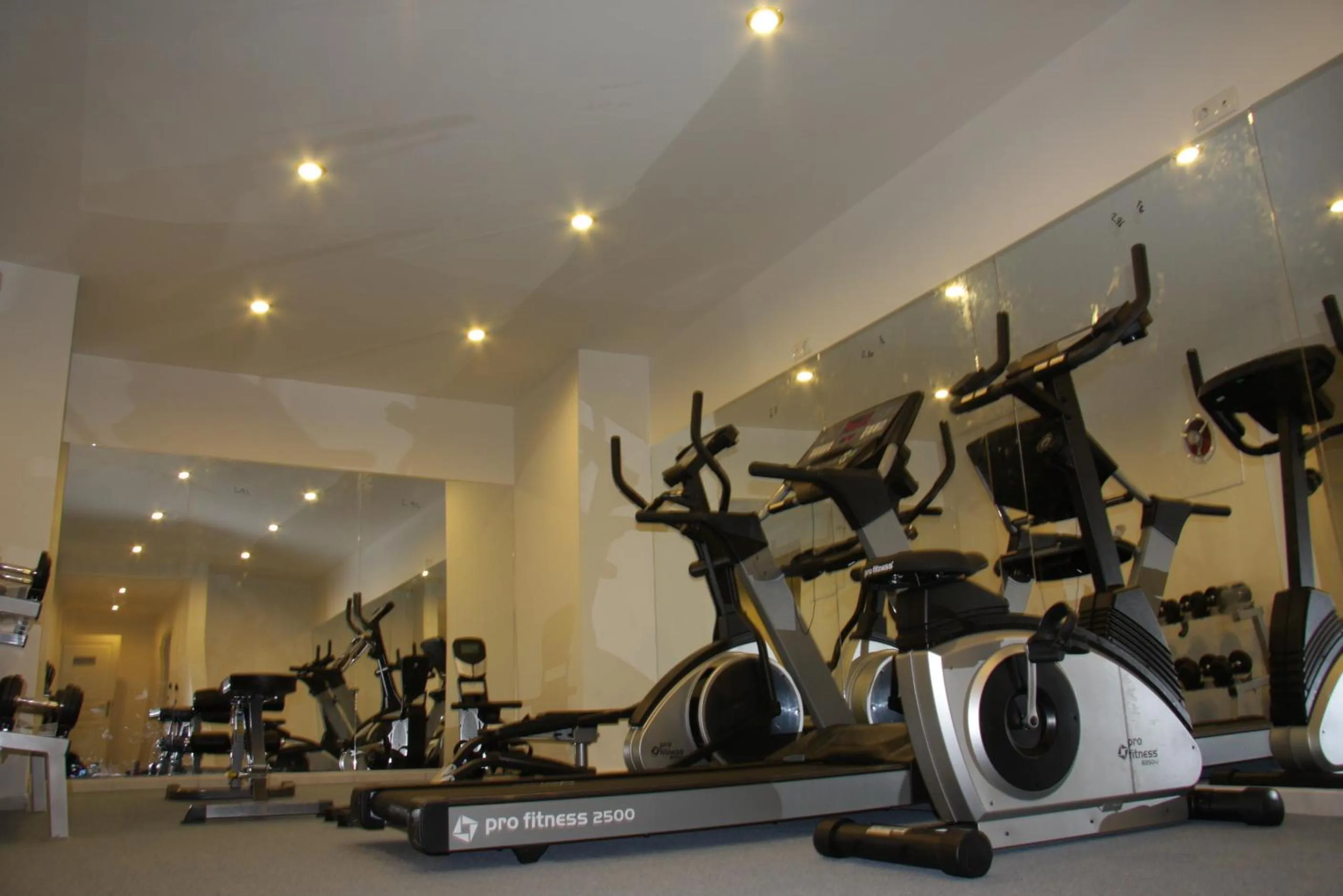 Fitness centre/facilities in Mozaik Hotel