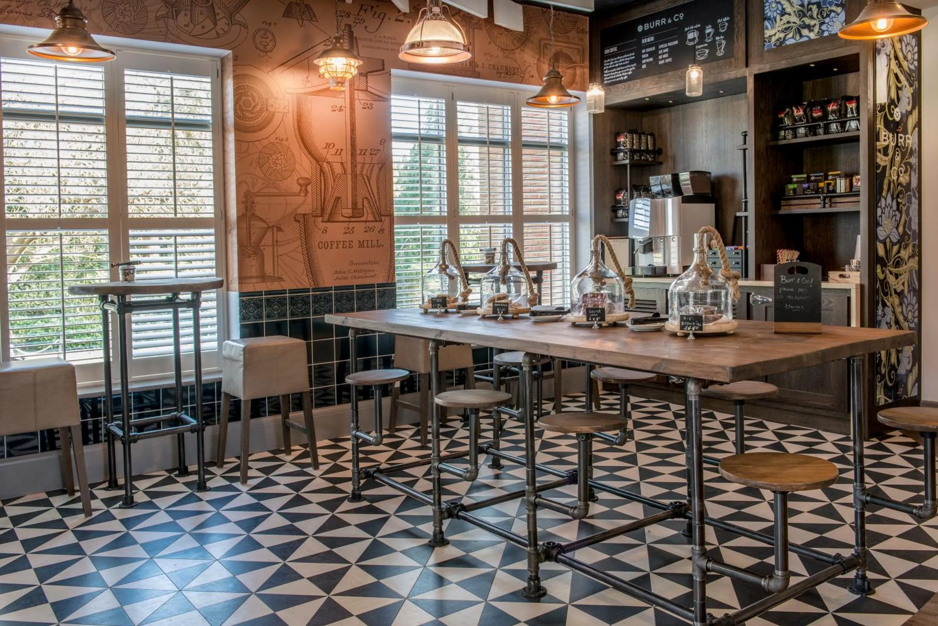 On-site shops in De Vere Latimer Estate