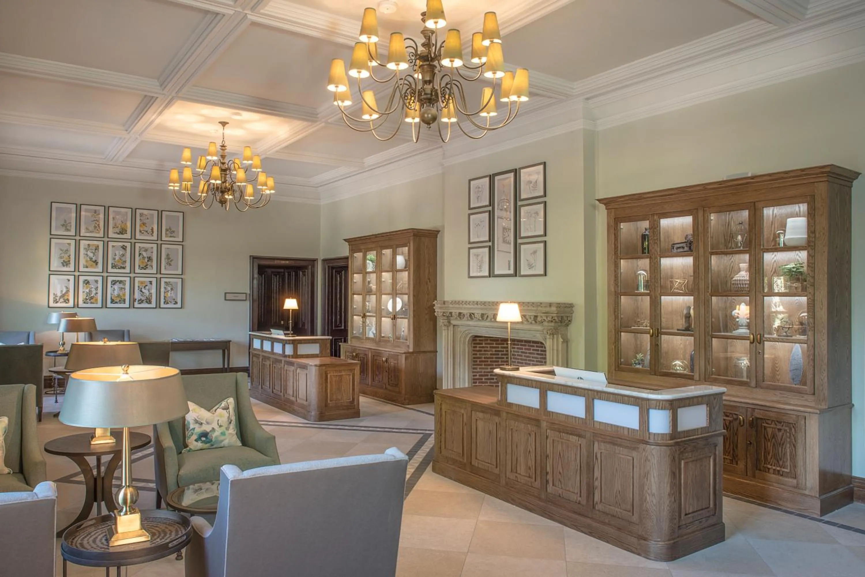 Lobby or reception in De Vere Latimer Estate