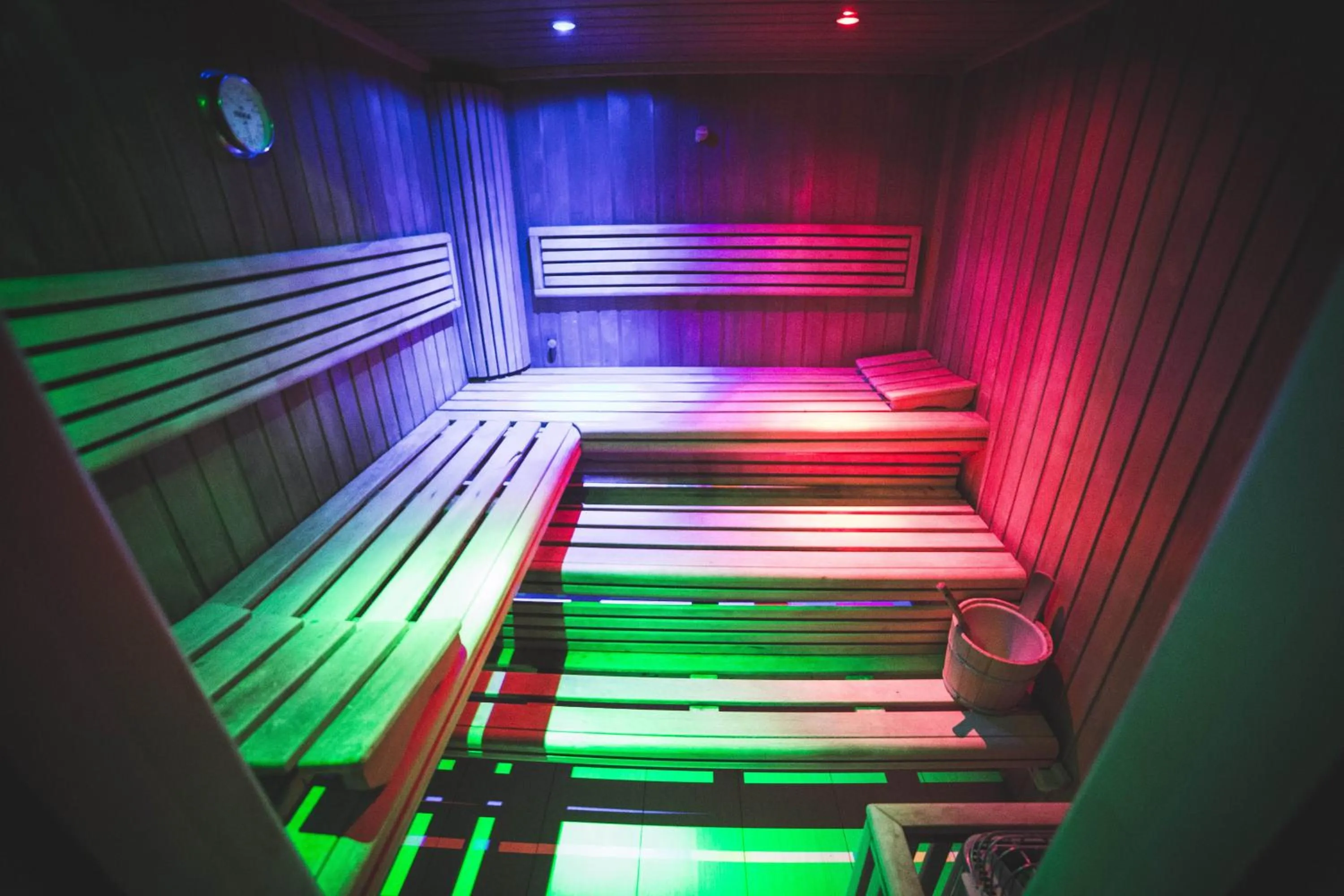 Sauna in Portaria Hotel