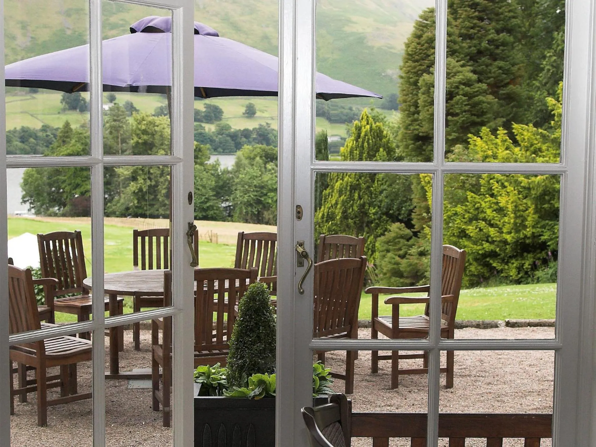 Garden in Macdonald Leeming House