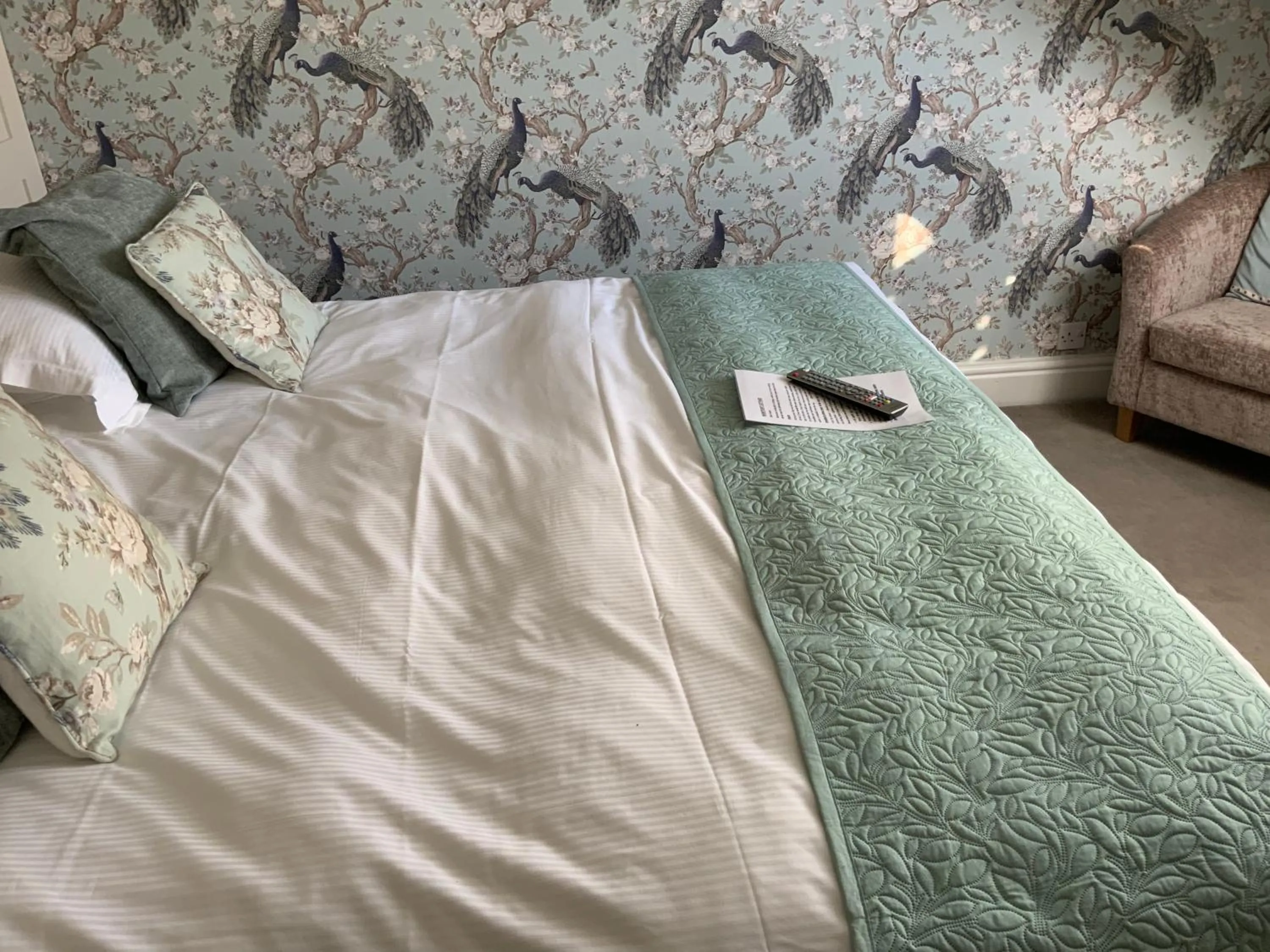 Bed in Montfort Cottage Guest House