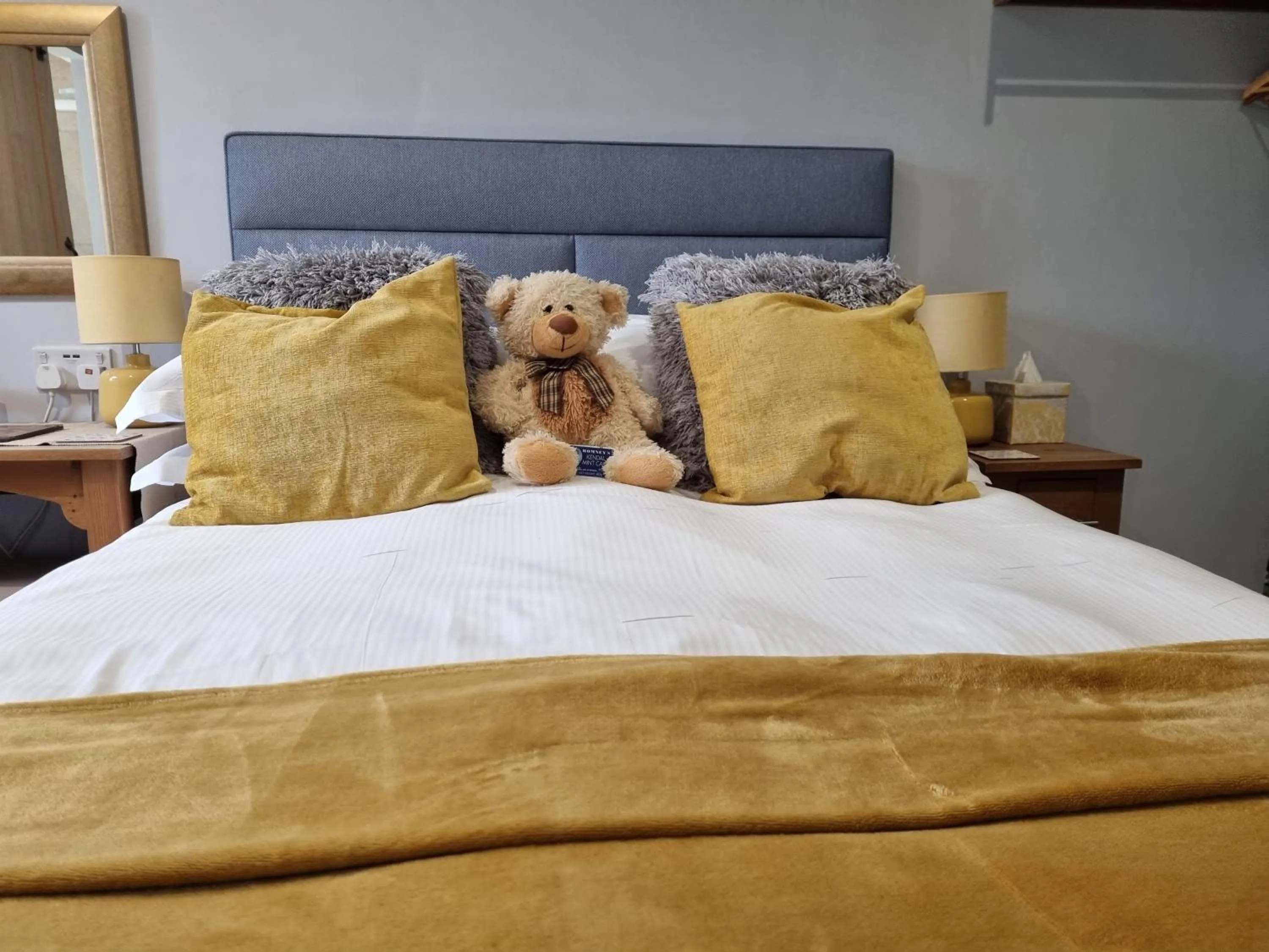 Bed in Montfort Cottage Guest House