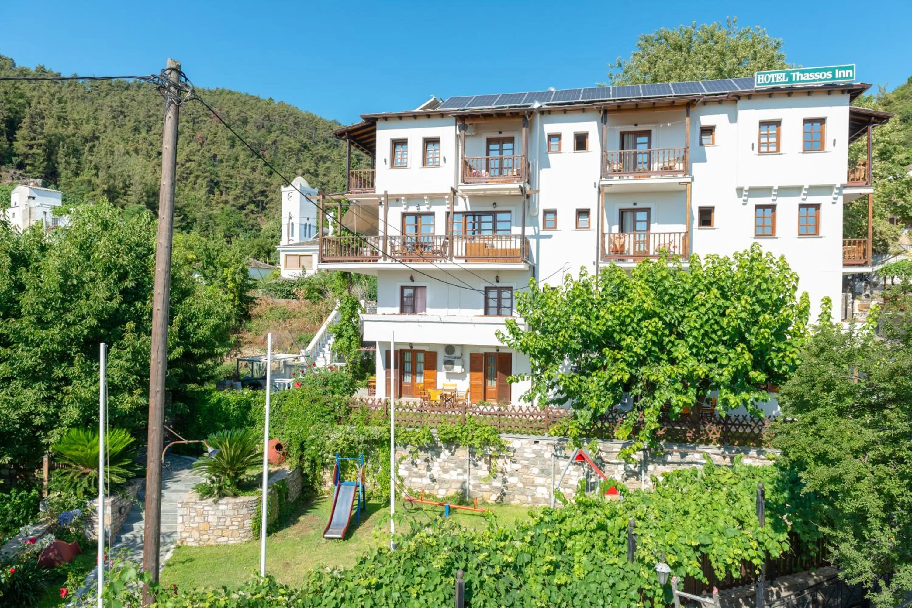 Property building in Thassos Inn