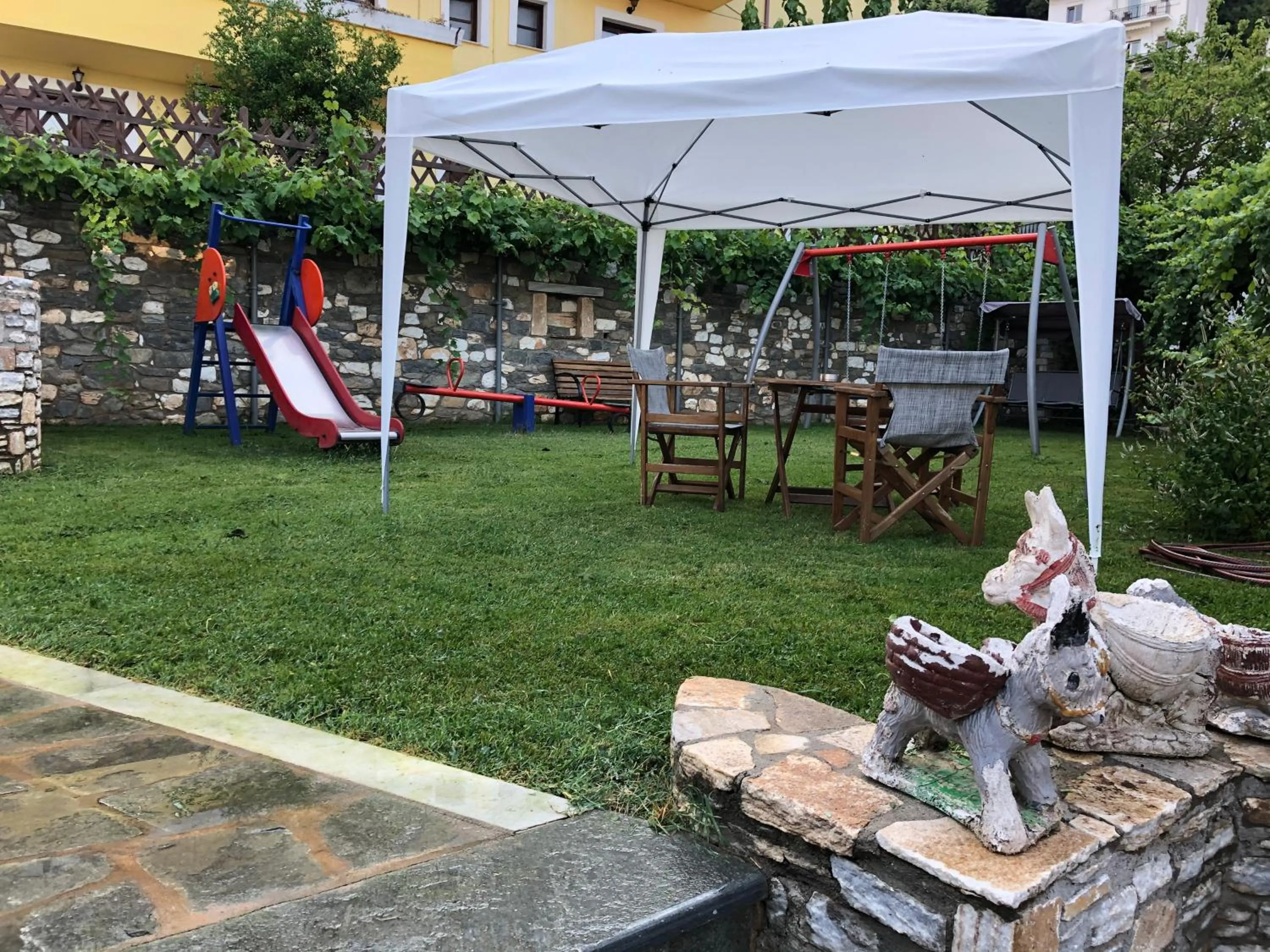 Children play ground in Thassos Inn