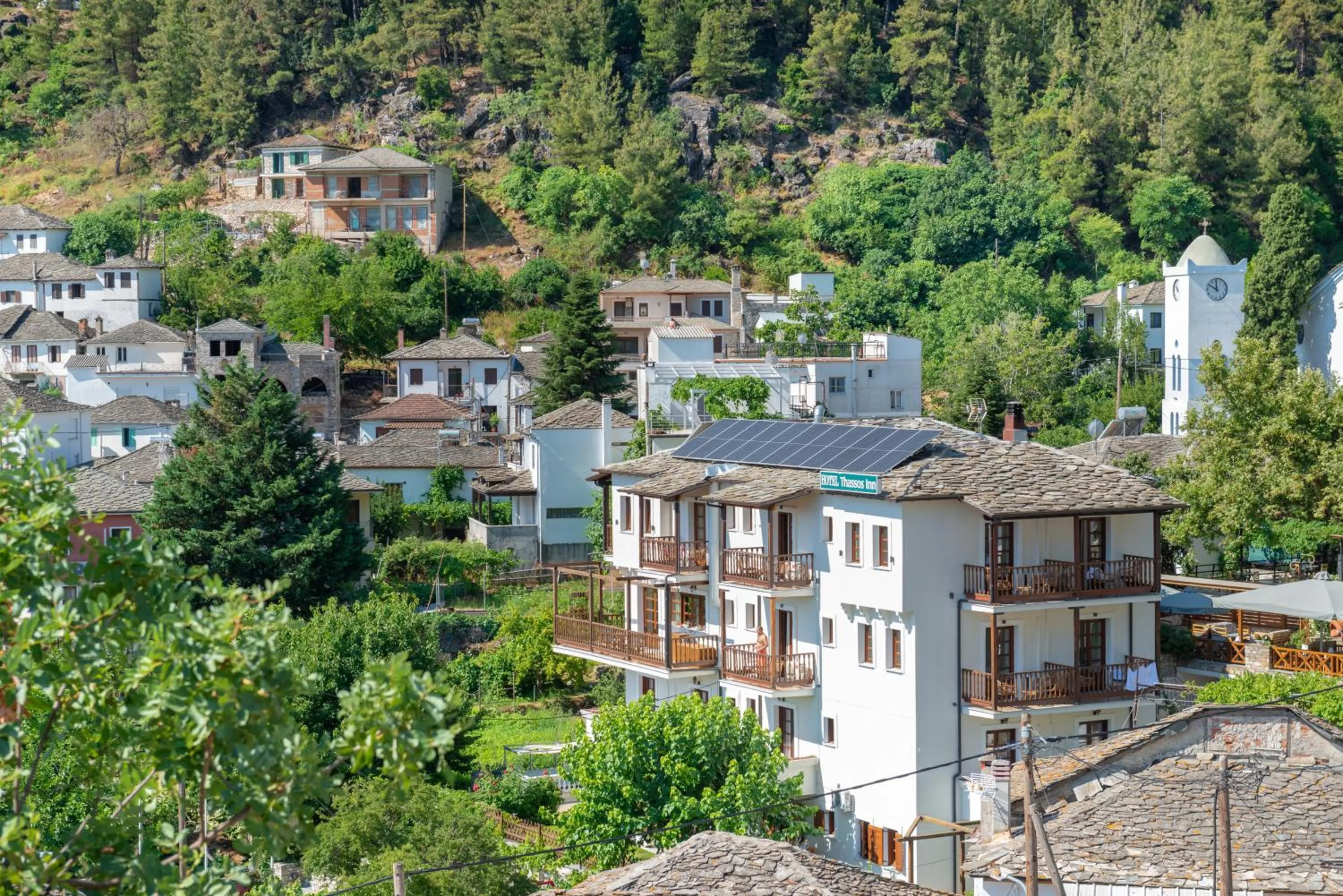 Bird's eye view in Thassos Inn