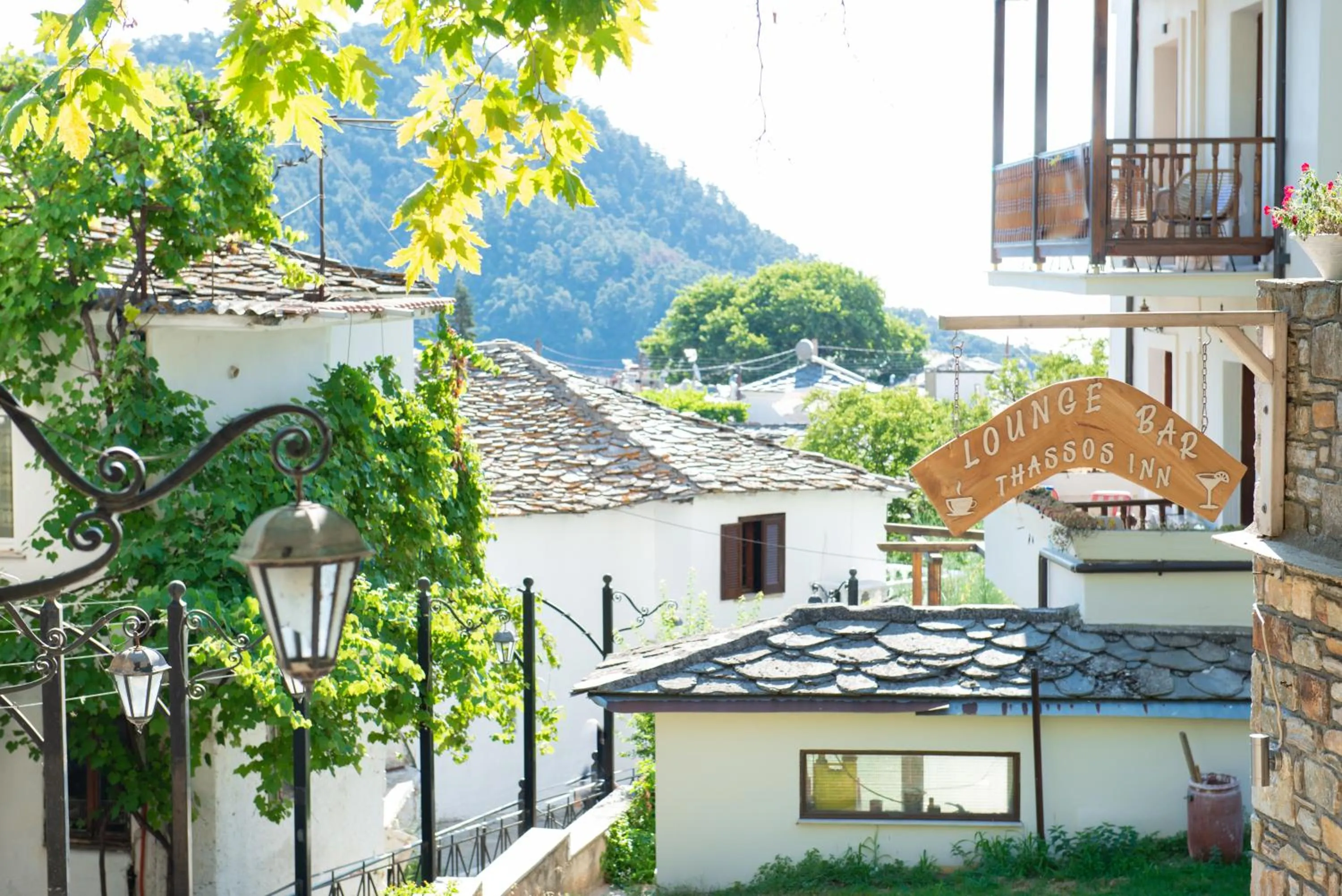 Mountain view in Thassos Inn