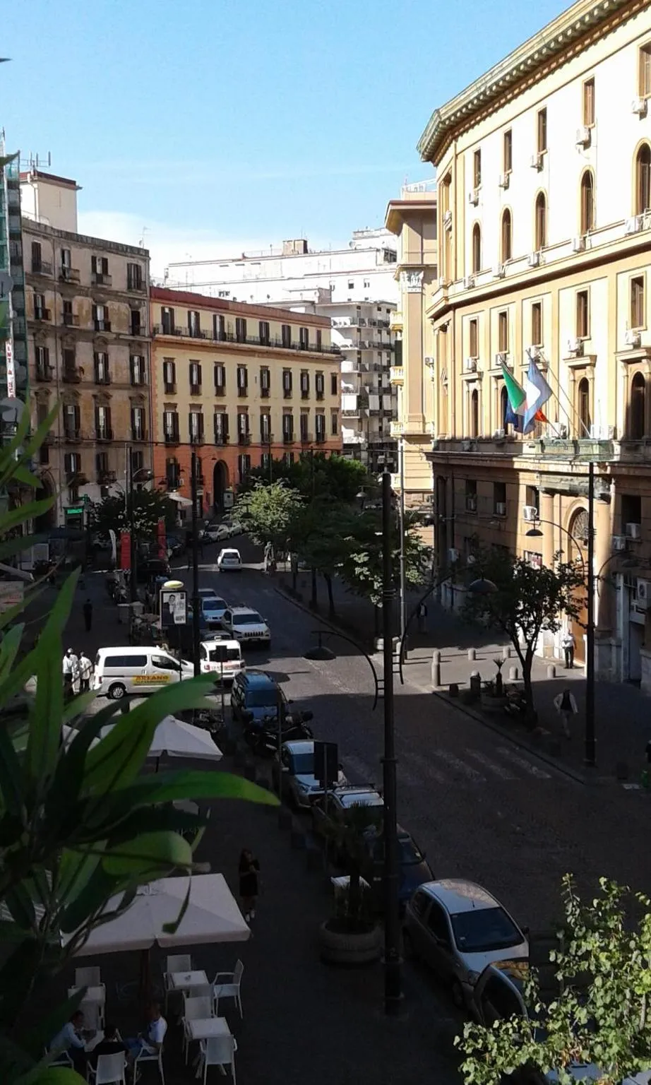 Street view in il faro di serapide