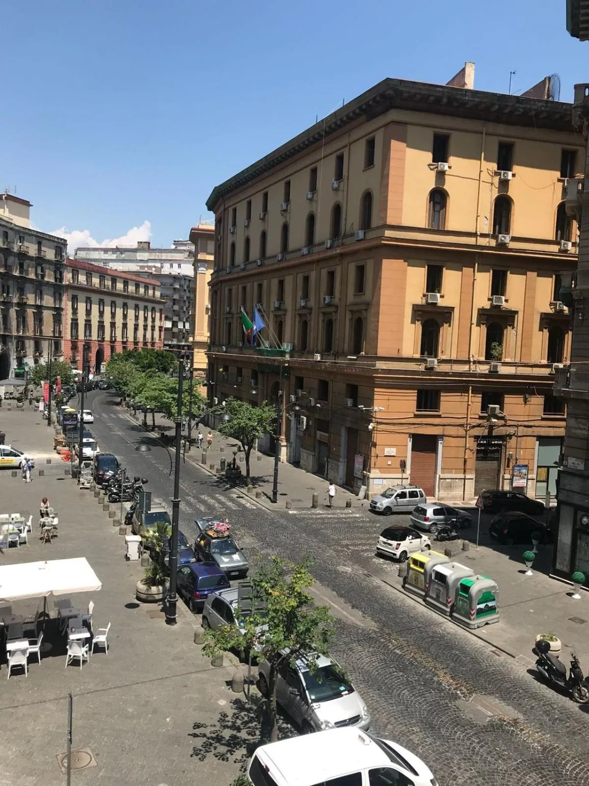 Street view in il faro di serapide