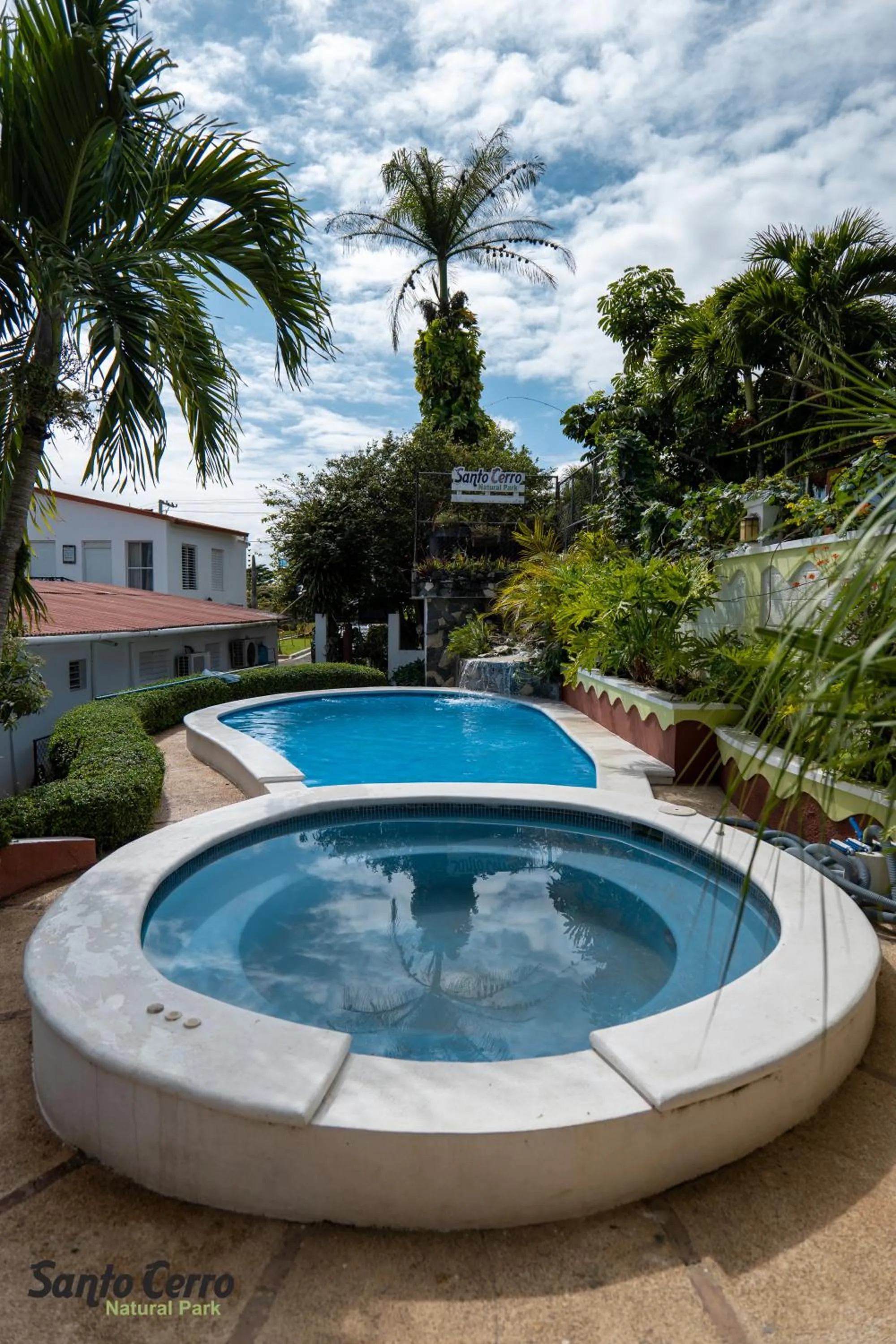 Spring in Hotel Santo Cerro Natural Park