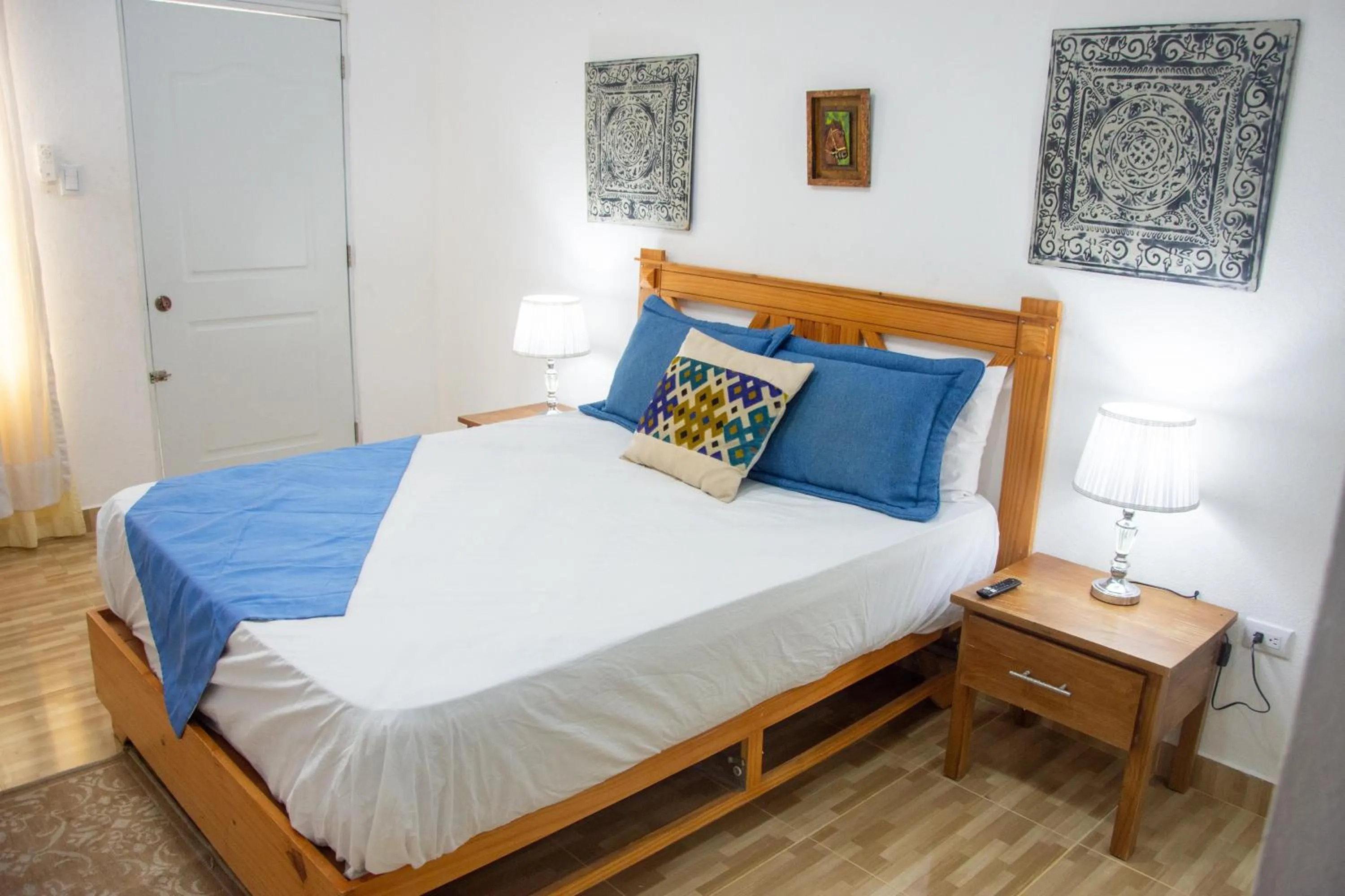 Bed in Hotel Santo Cerro Natural Park