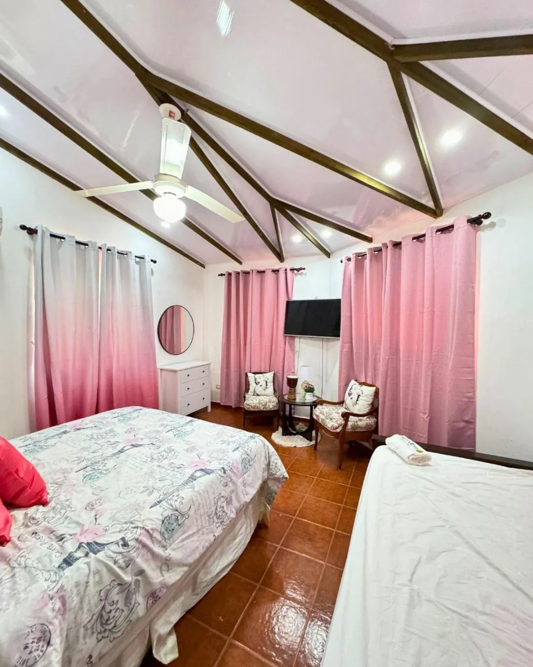 Bed in Hotel Santo Cerro Natural Park