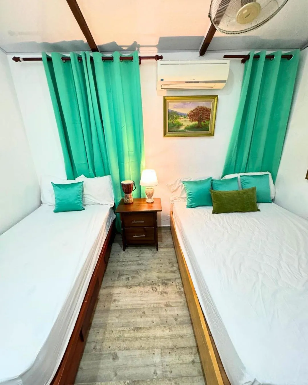 Bed in Hotel Santo Cerro Natural Park