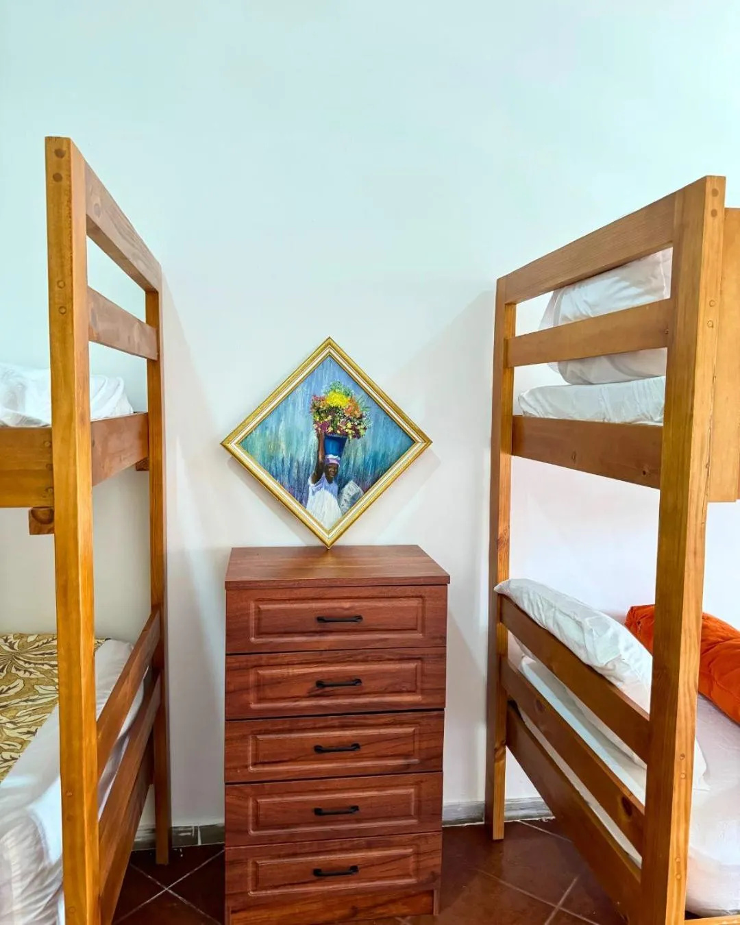 Bed in Hotel Santo Cerro Natural Park