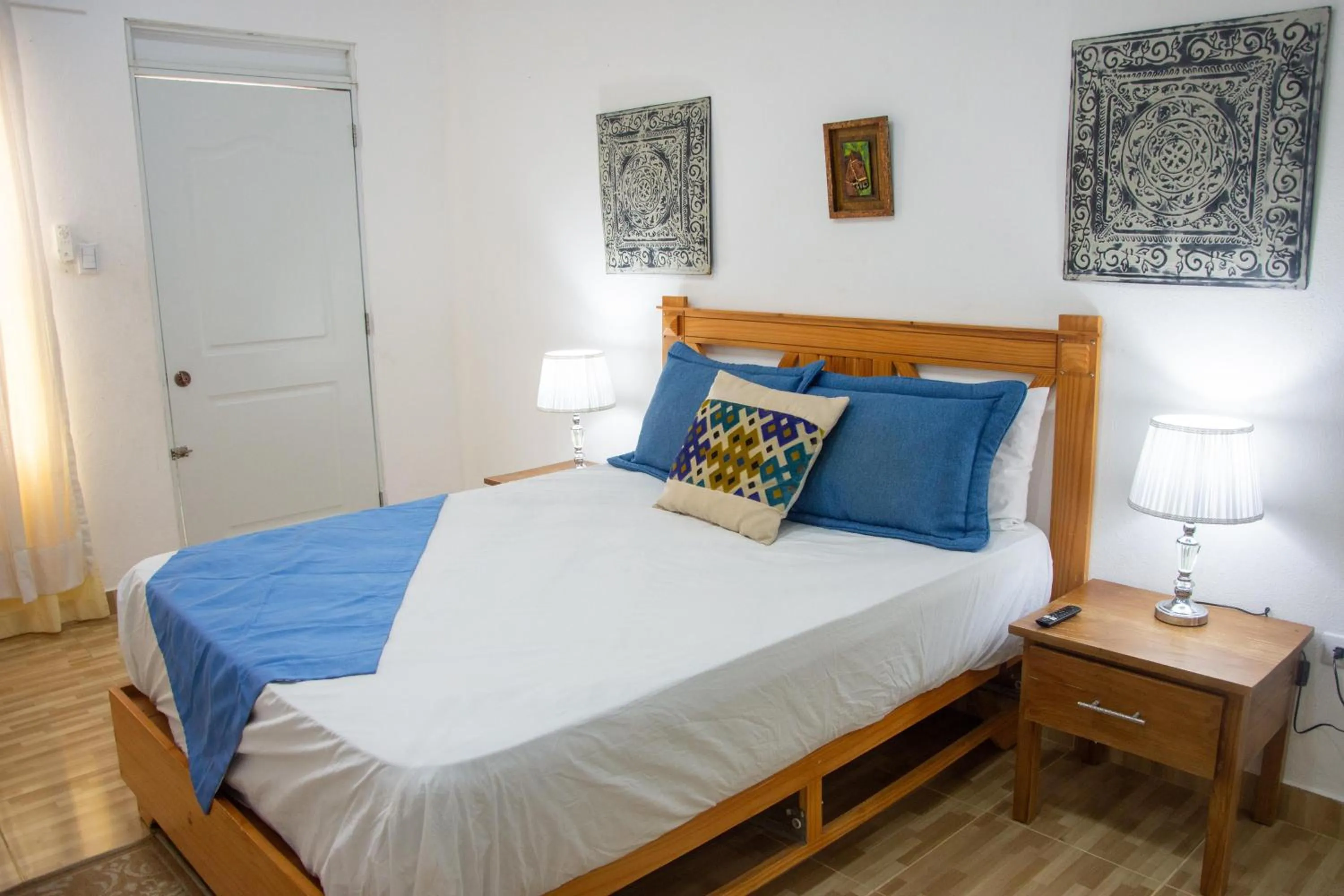 Bed in Hotel Santo Cerro Natural Park