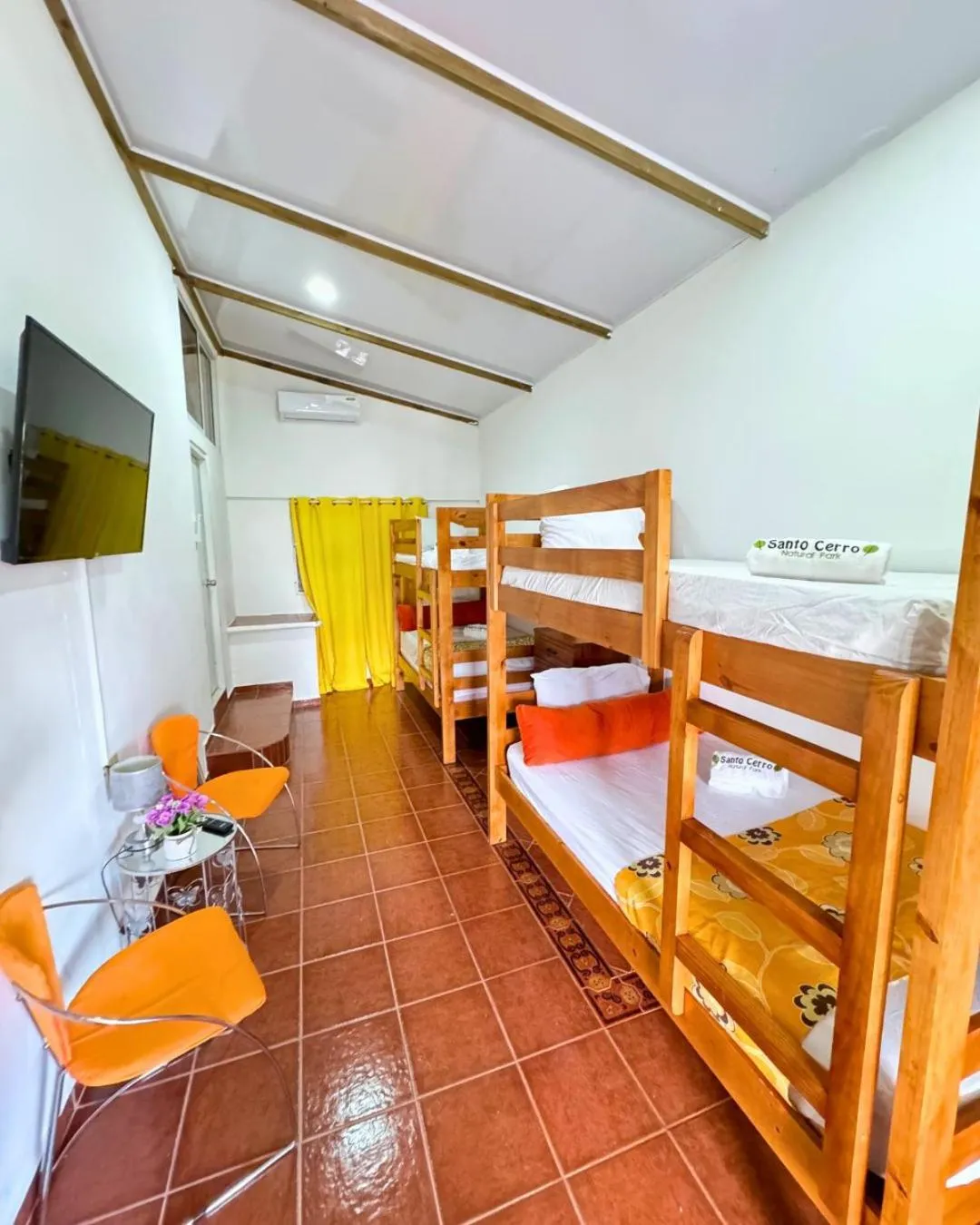Bed in Hotel Santo Cerro Natural Park