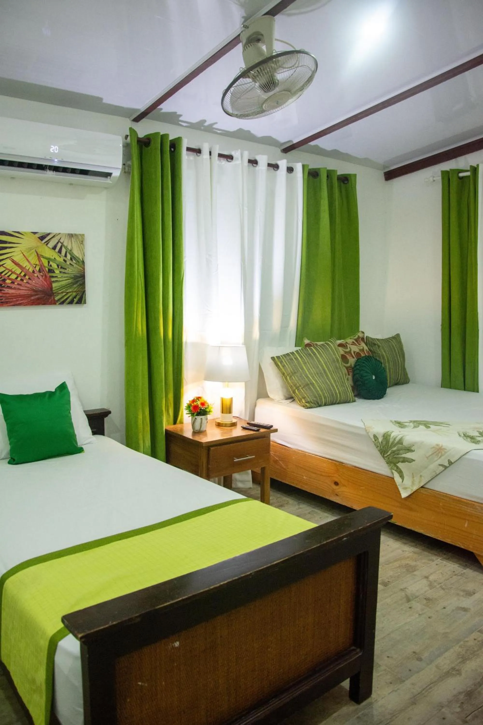 Bed in Hotel Santo Cerro Natural Park