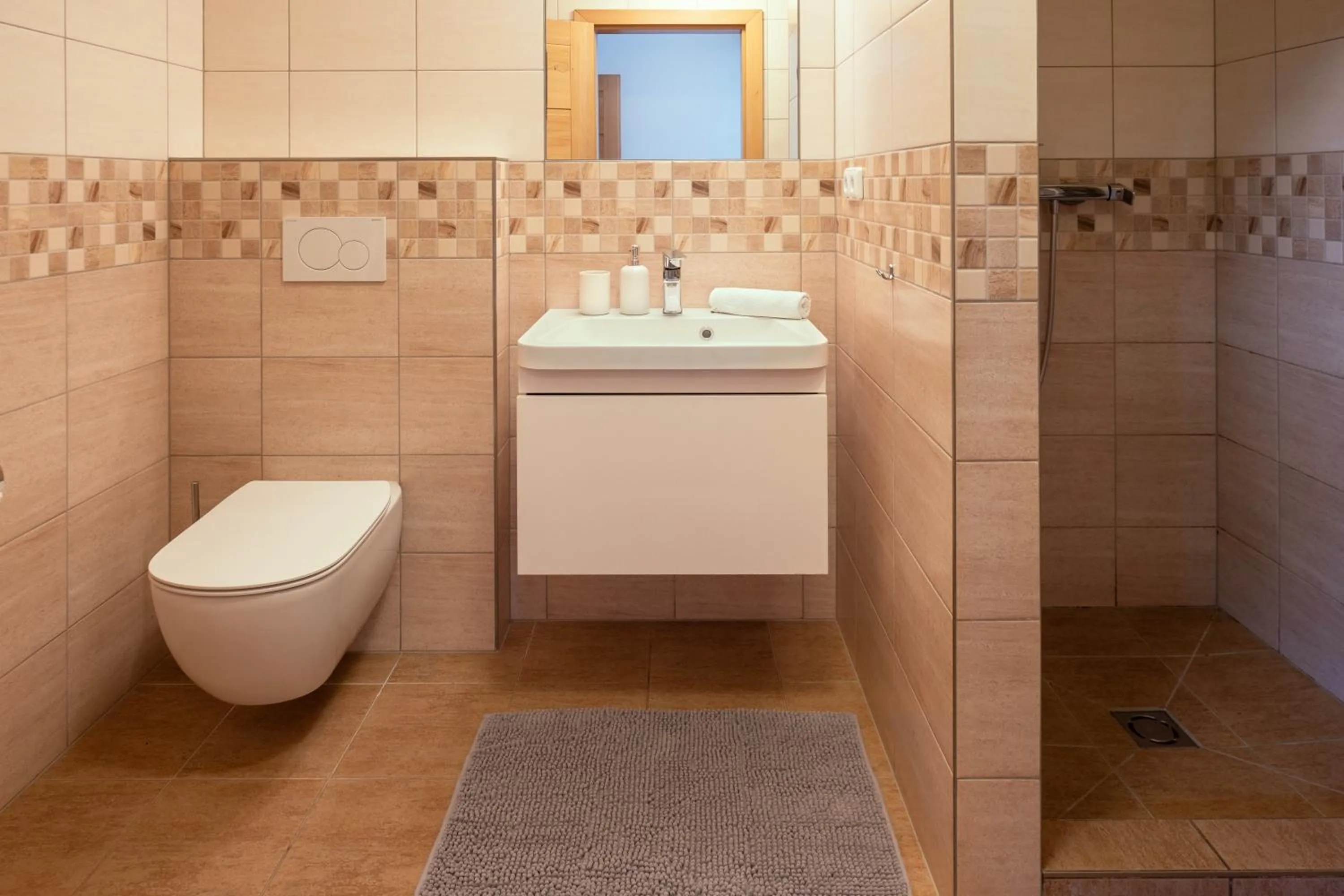 Shower in Rezidence & Wellness Blatov