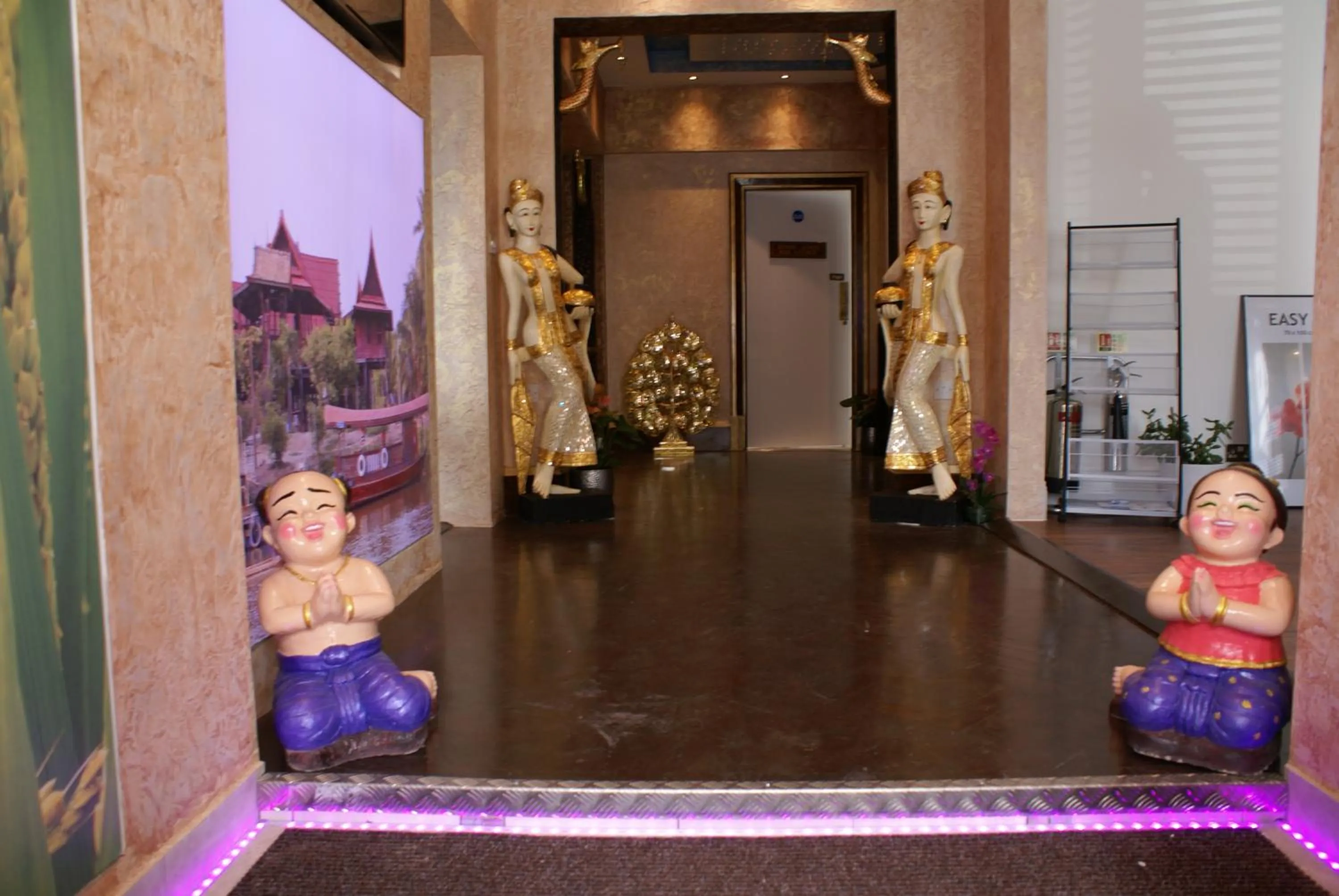 Lobby or reception in Loughborough Grange Guesthouse & Spa Treatments