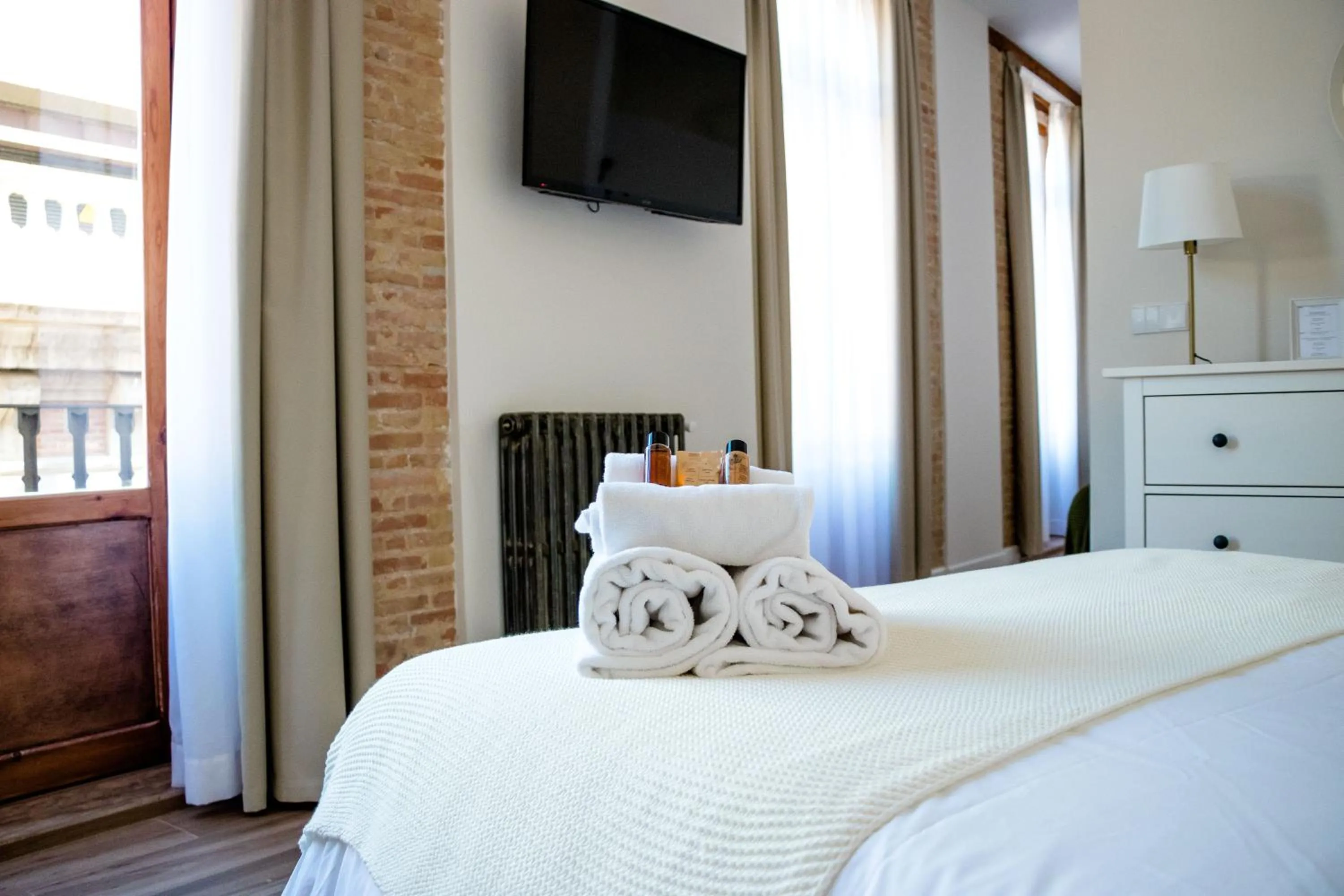 Photo of the whole room, Bed in Casa del Patriarca