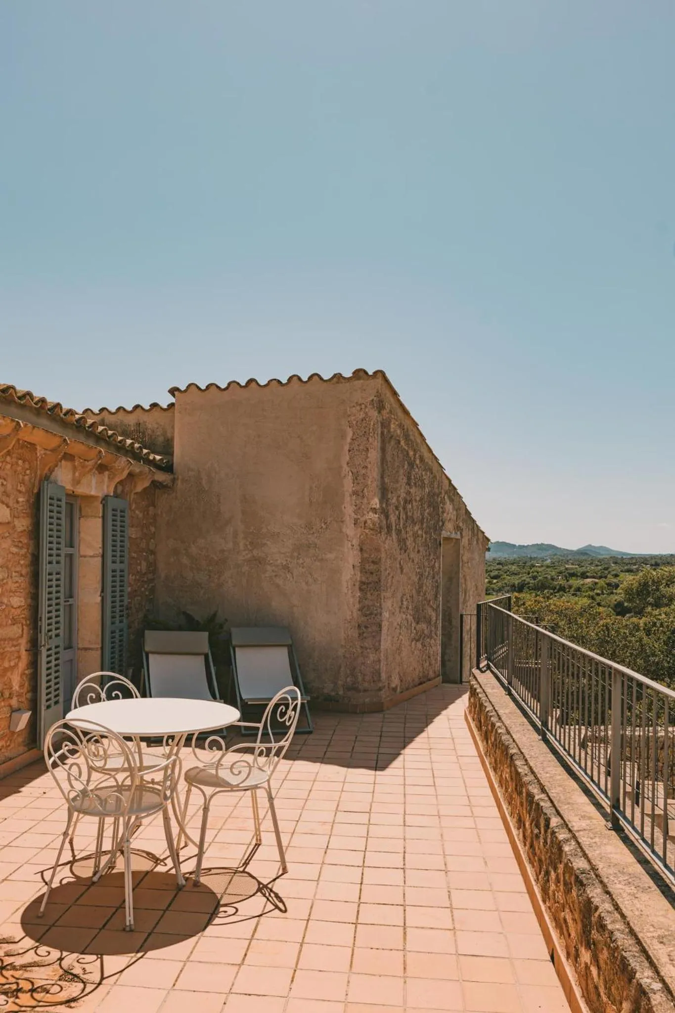 Balcony/Terrace in Predi Son Jaumell Hotel Rural