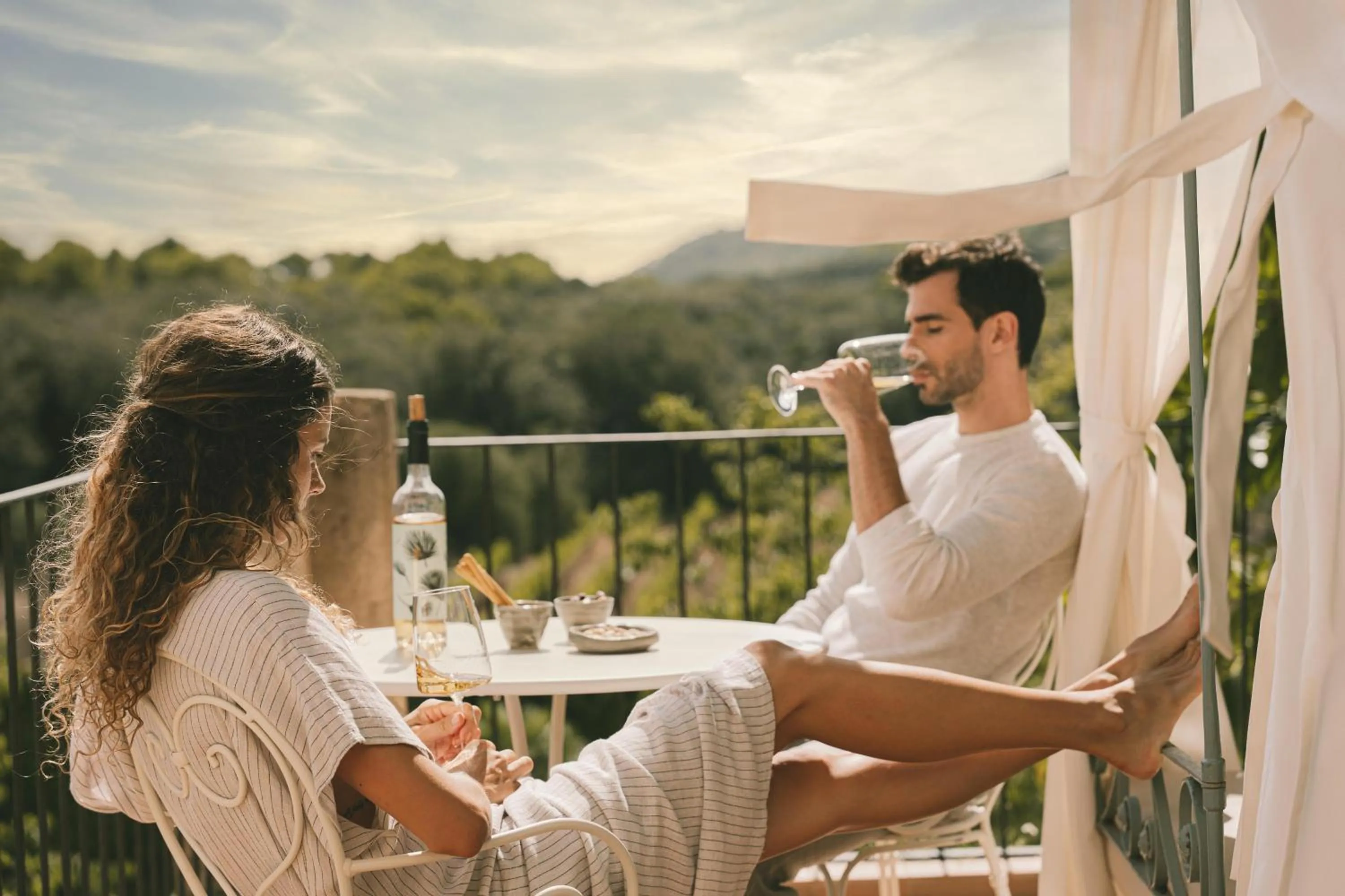 Balcony/Terrace in Predi Son Jaumell Hotel Rural