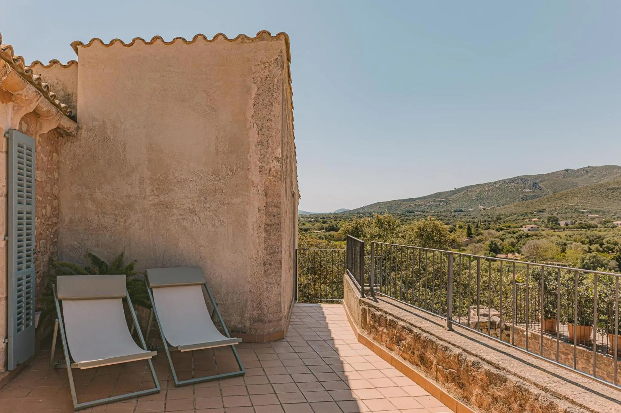 Balcony/Terrace in Predi Son Jaumell Hotel Rural