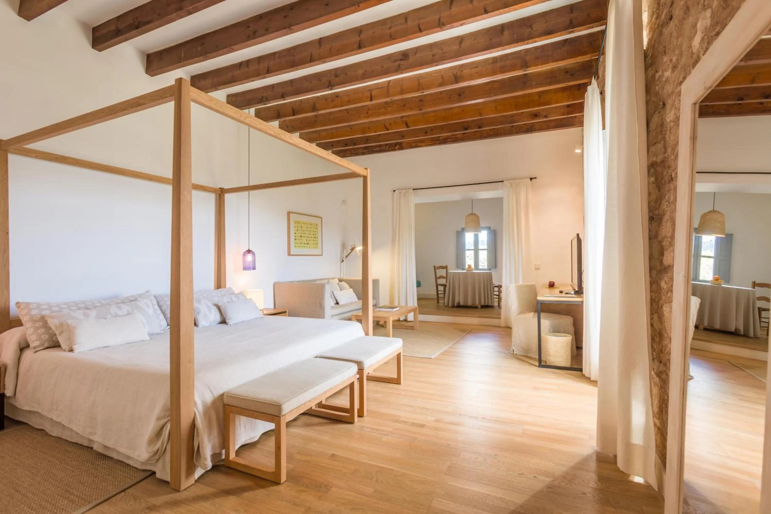 Photo of the whole room, Bed in Predi Son Jaumell Hotel Rural