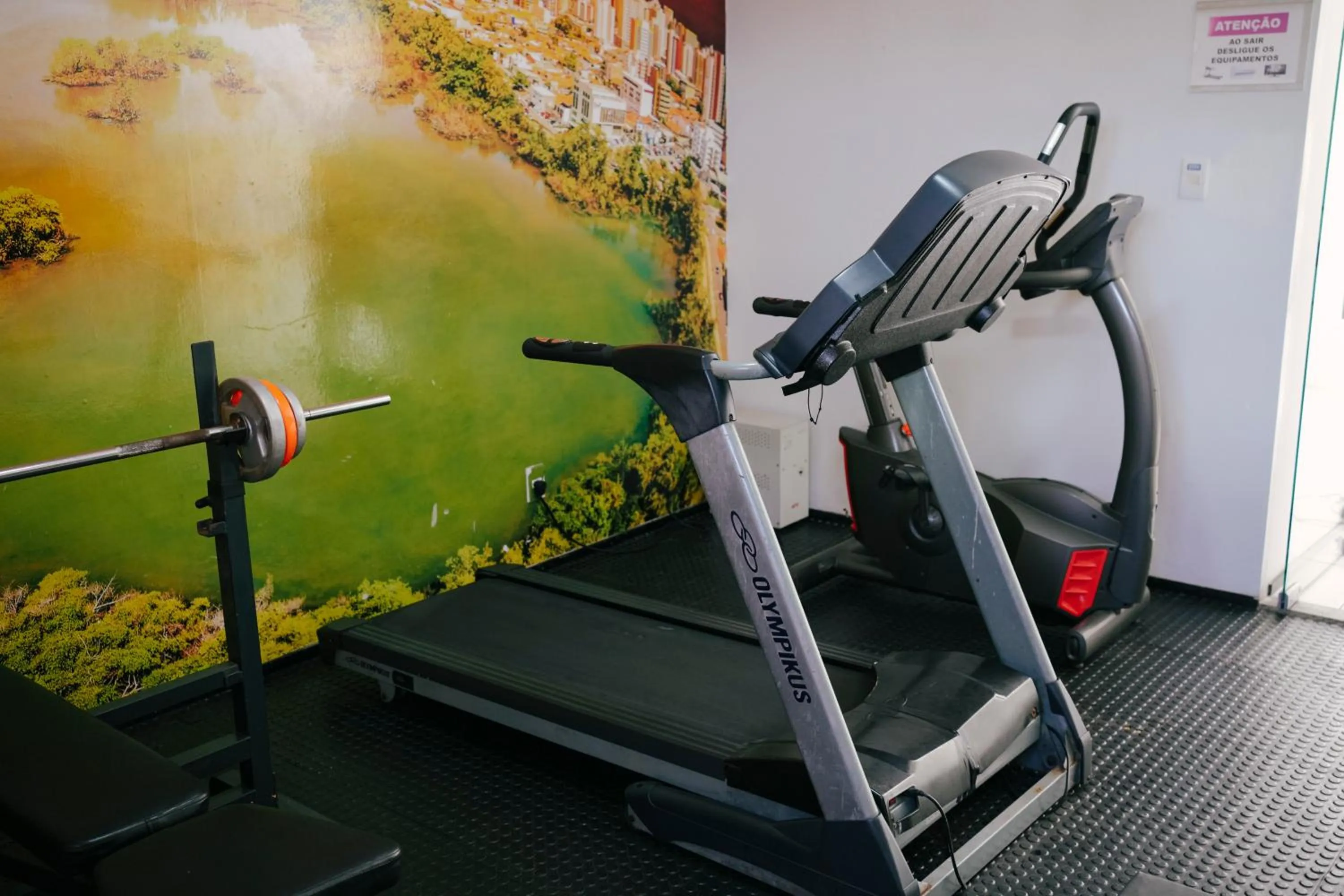 Fitness centre/facilities in SLZ Lagoa Hotel