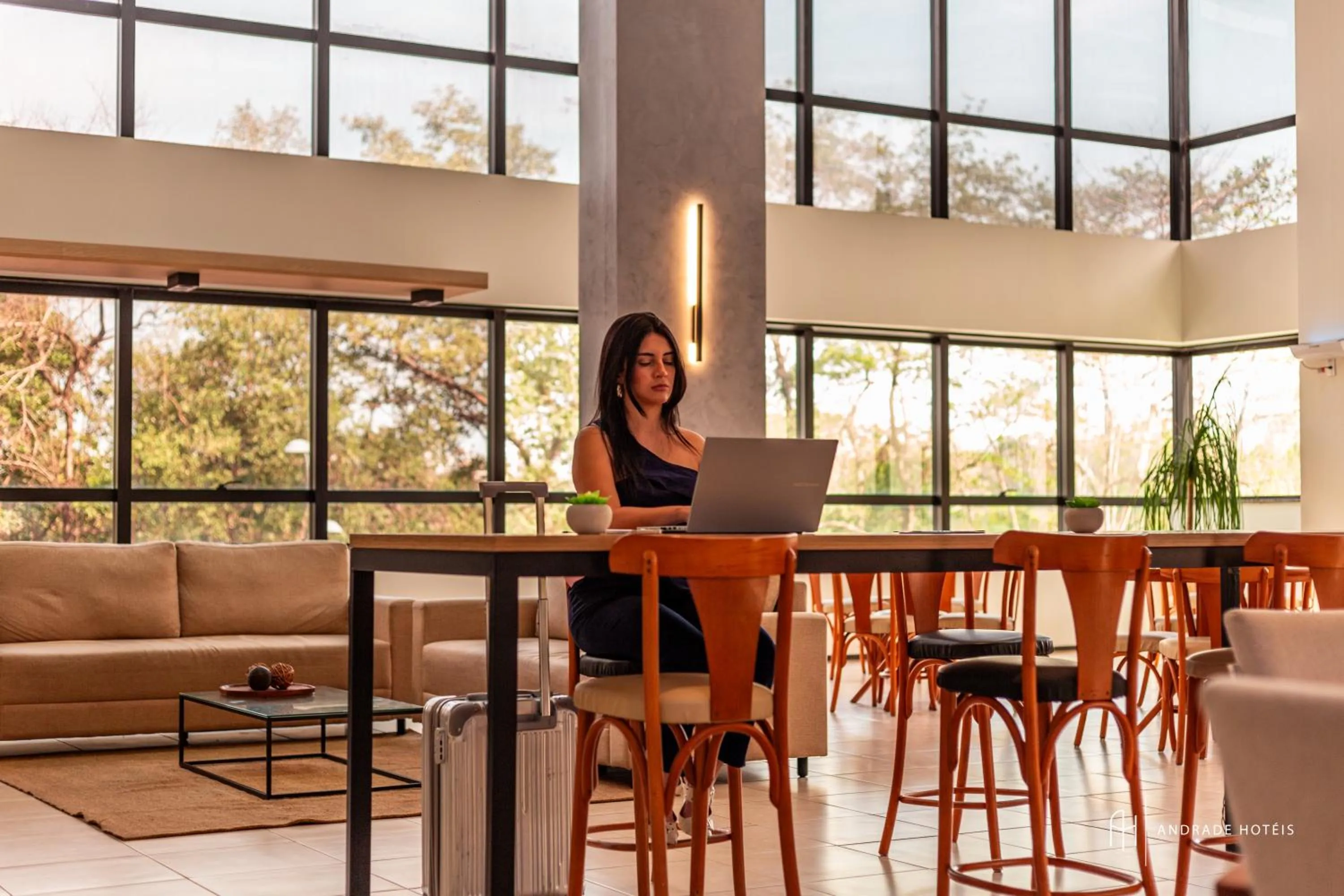 Lobby or reception in Rede Andrade SLZ