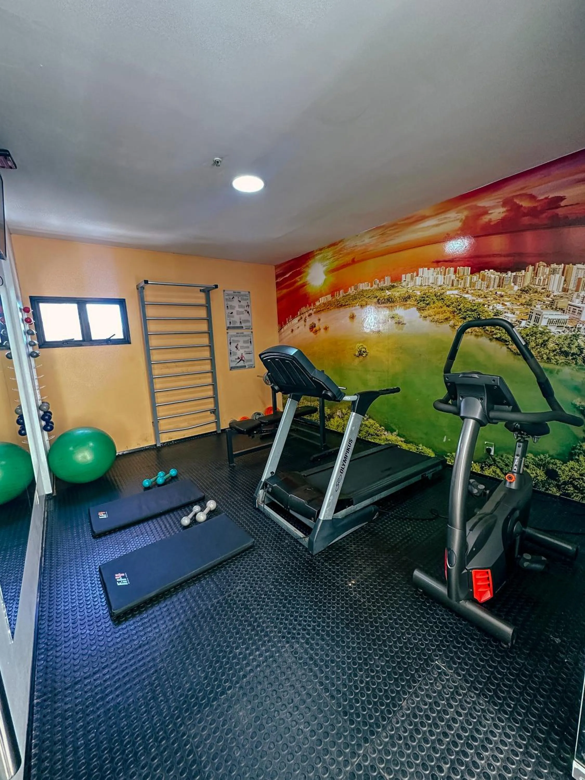 Fitness centre/facilities in SLZ Lagoa Hotel