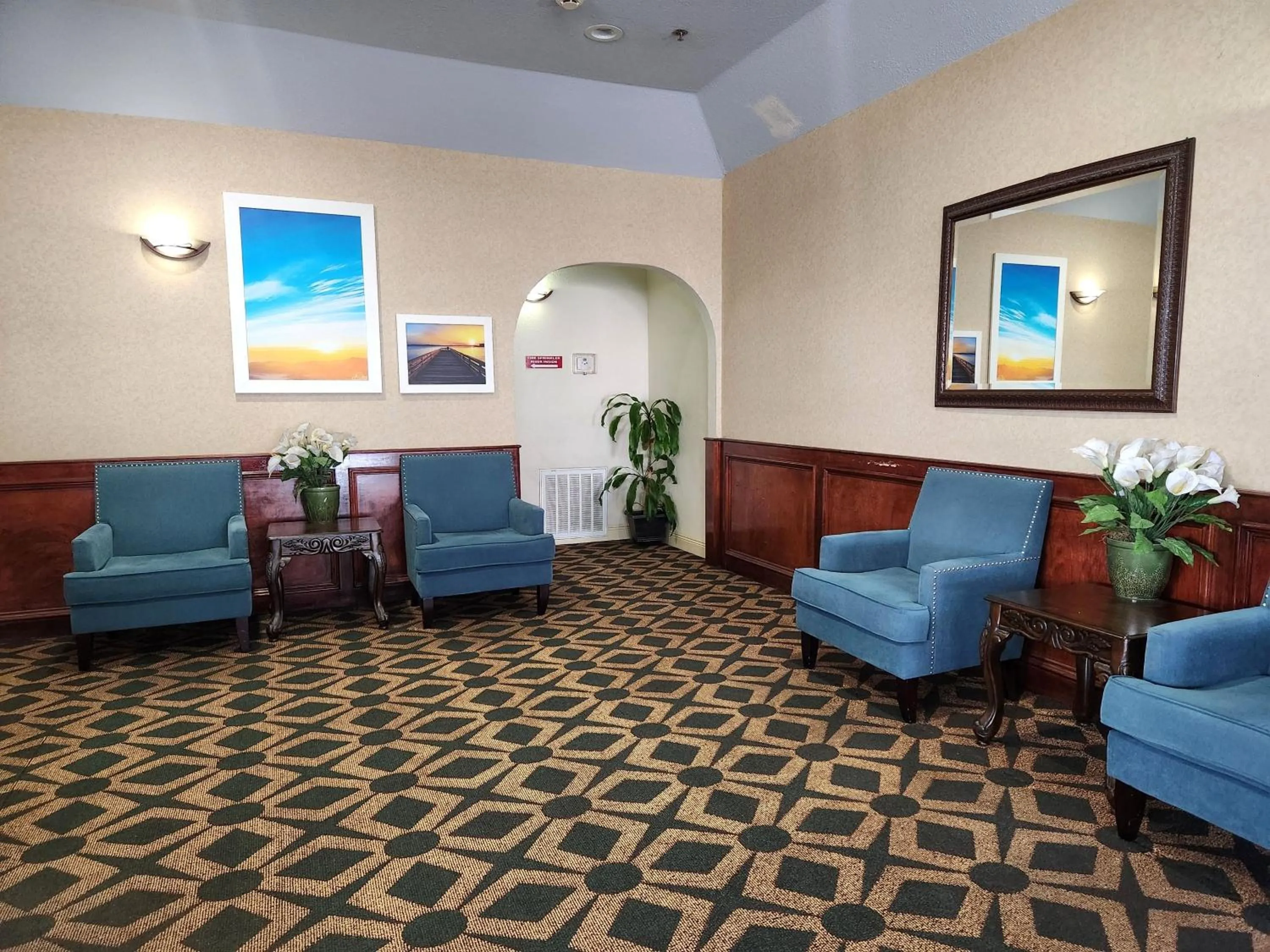 Lobby or reception in Studio 6 Suites Pasadena, TX