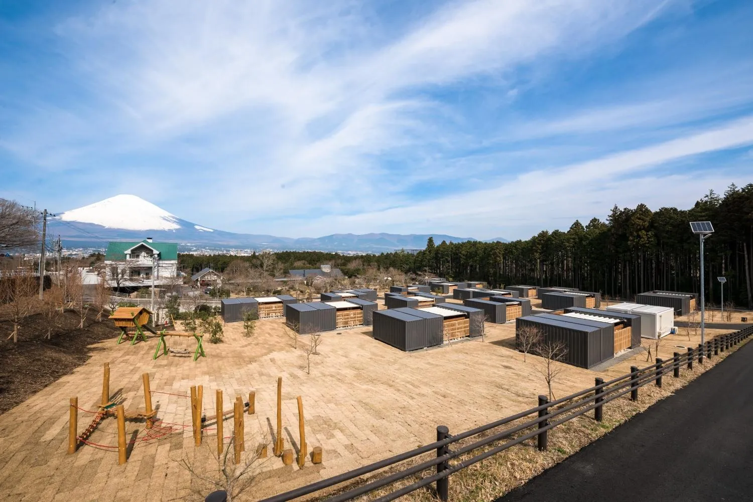 Facade/entrance in Mt Fuji View Villa Fujino Kirameki Fuji Gotemba