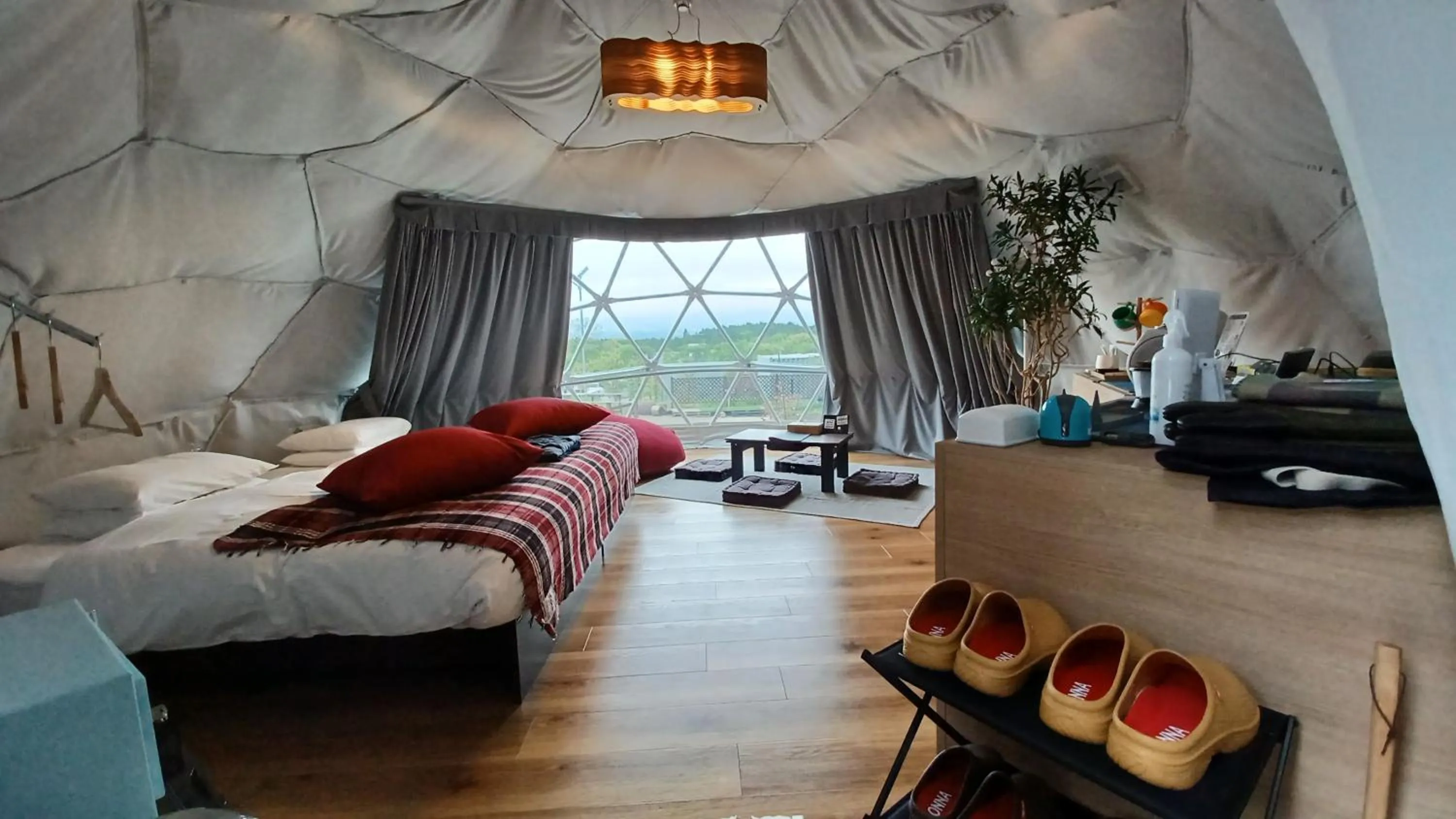 Bed in Mt Fuji View Villa Fujino Kirameki Fuji Gotemba