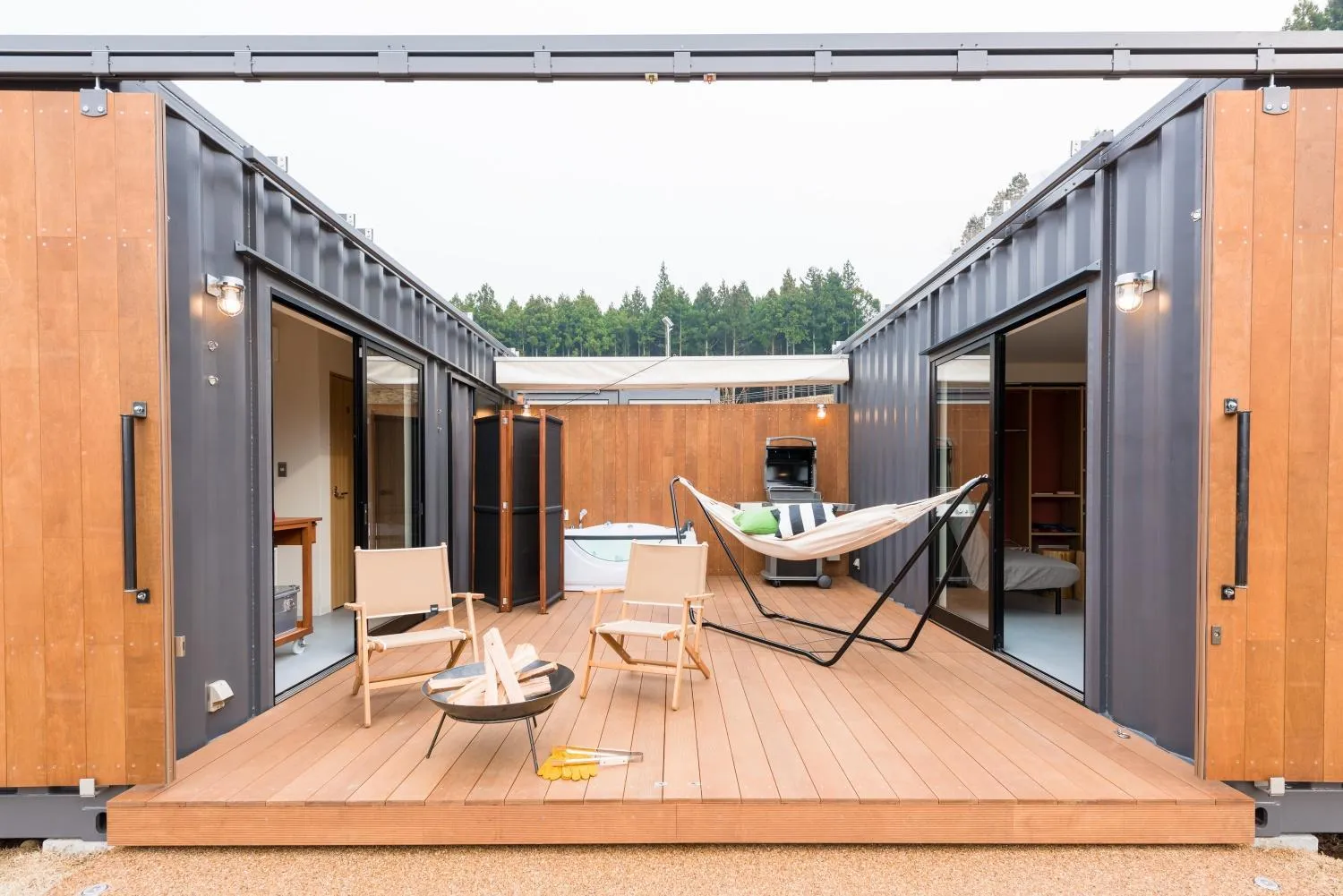 Balcony/Terrace in Mt Fuji View Villa Fujino Kirameki Fuji Gotemba