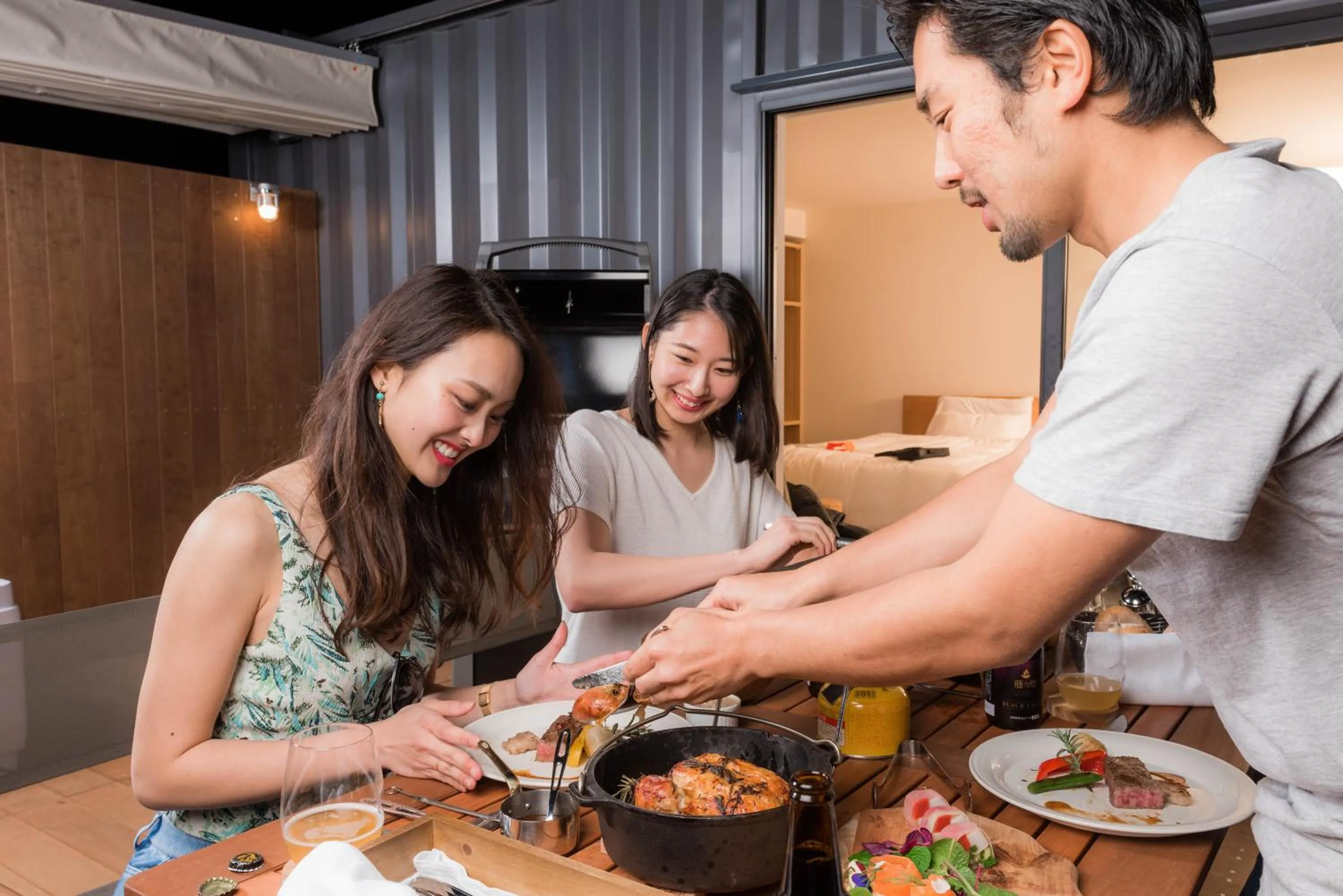 Meals in Mt Fuji View Villa Fujino Kirameki Fuji Gotemba