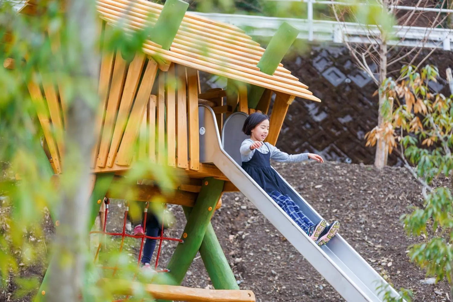 Children play ground in Mt Fuji View Villa Fujino Kirameki Fuji Gotemba