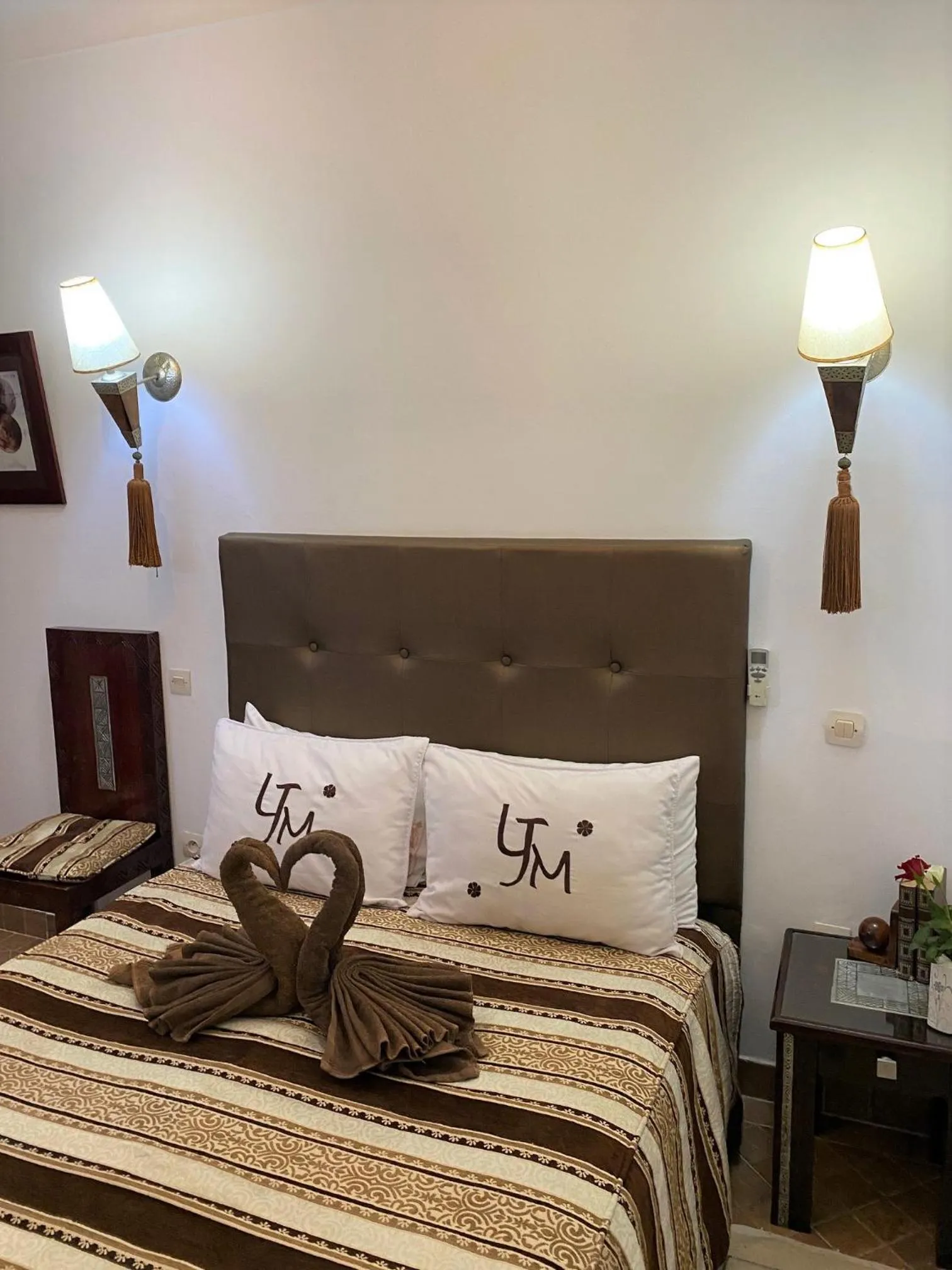 Bed in Les Jardins Mandaline