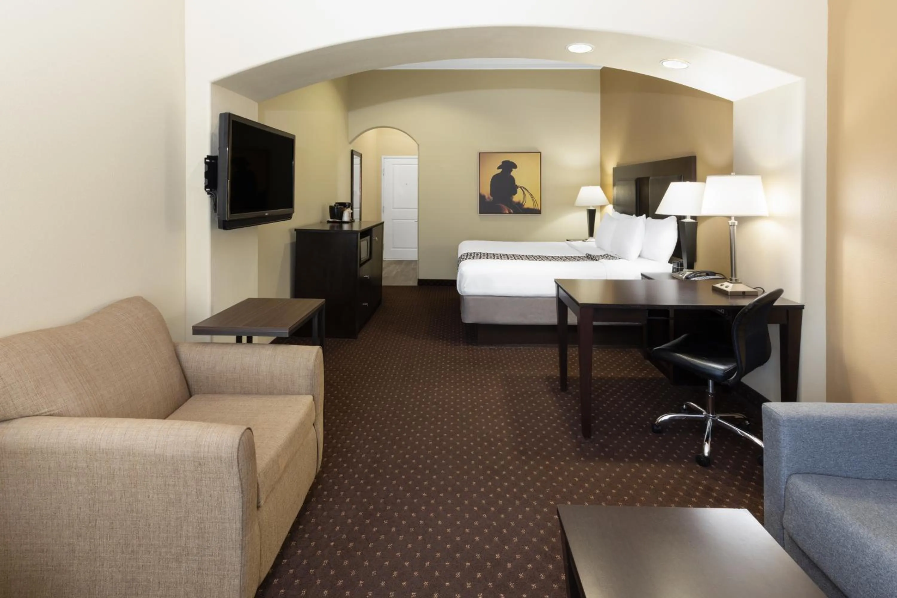TV and multimedia, Bed in La Quinta by Wyndham Houston New Caney